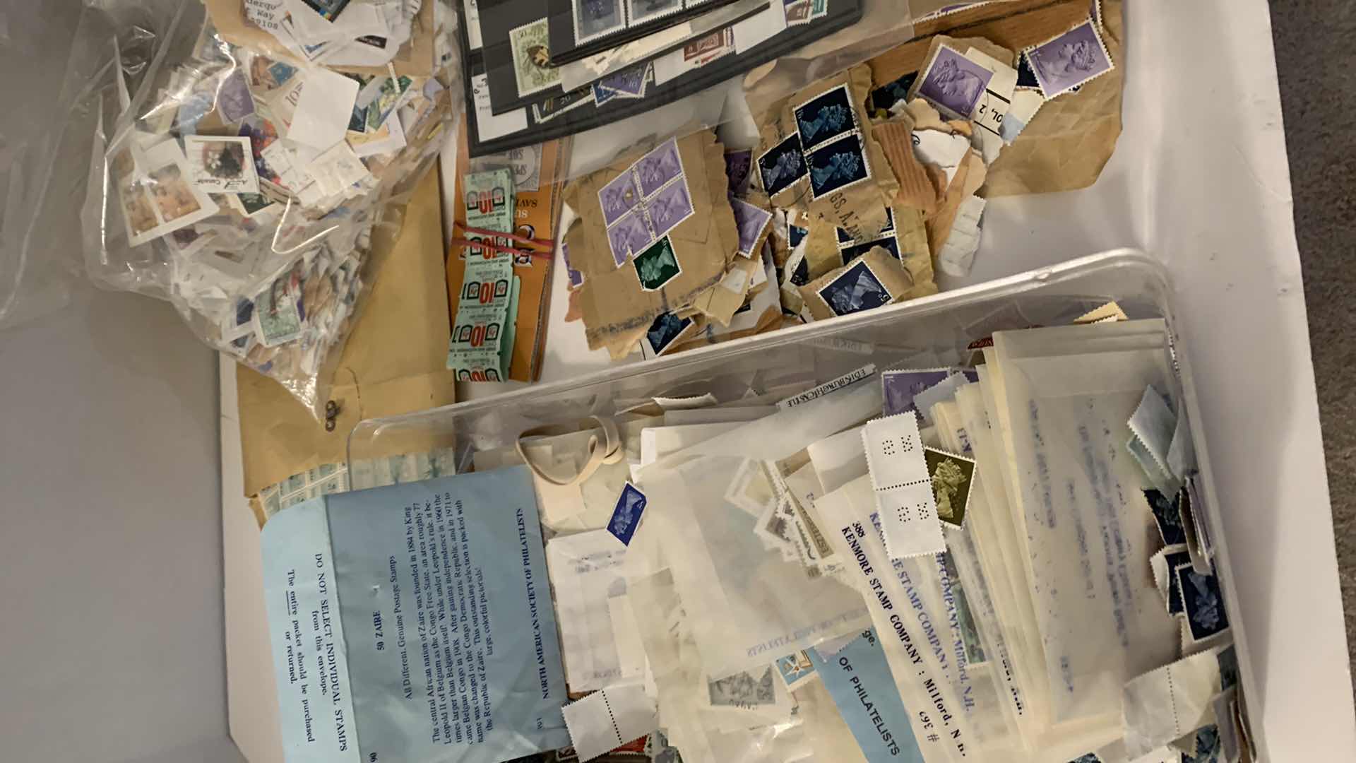 Photo 1 of STAMPS FROM AROUND THE WORLD