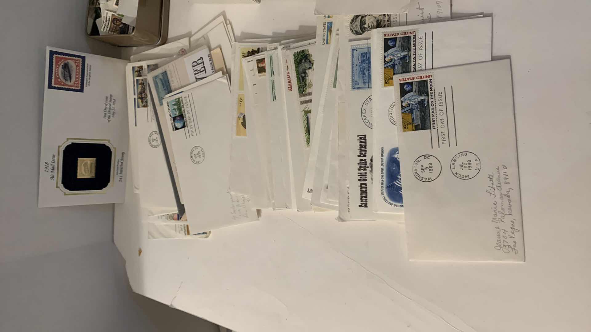 Photo 1 of FIRST DAY OF ISSUE STAMPS