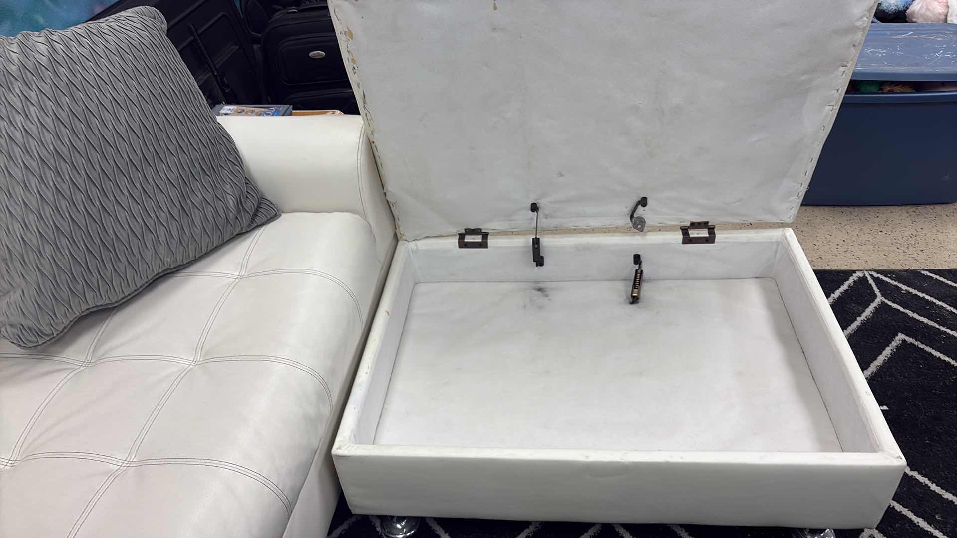 Photo 1 of C-SHAPED SOFA WITH STORAGE 111”X 69” X H35”