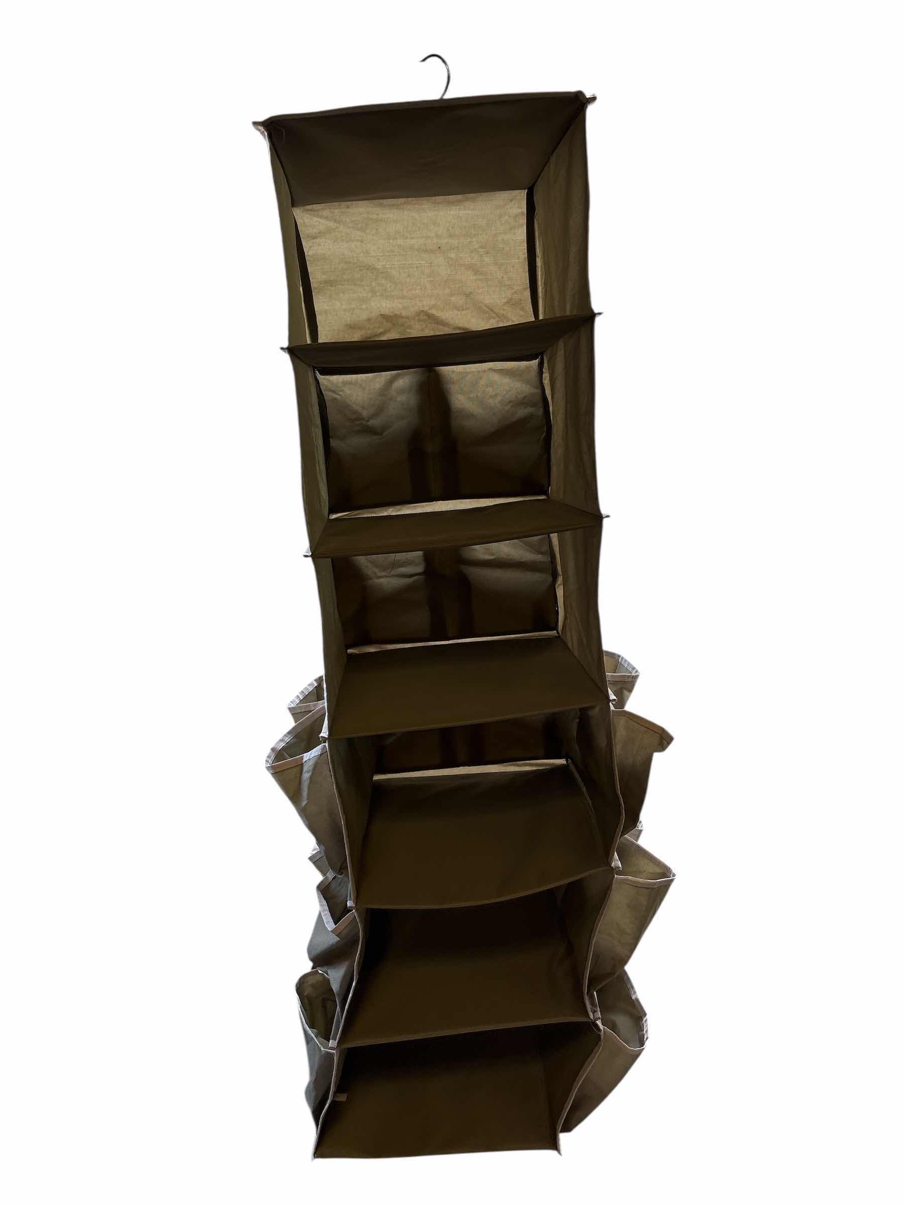 Photo 1 of FABRIC HANGING ORGANIZATION RACK