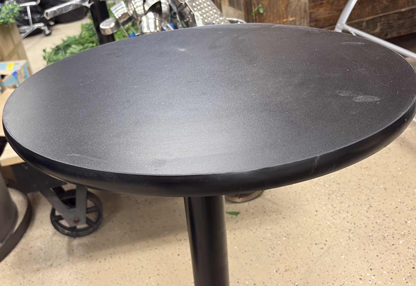 Photo 1 of (2) BAR TABLES 23”