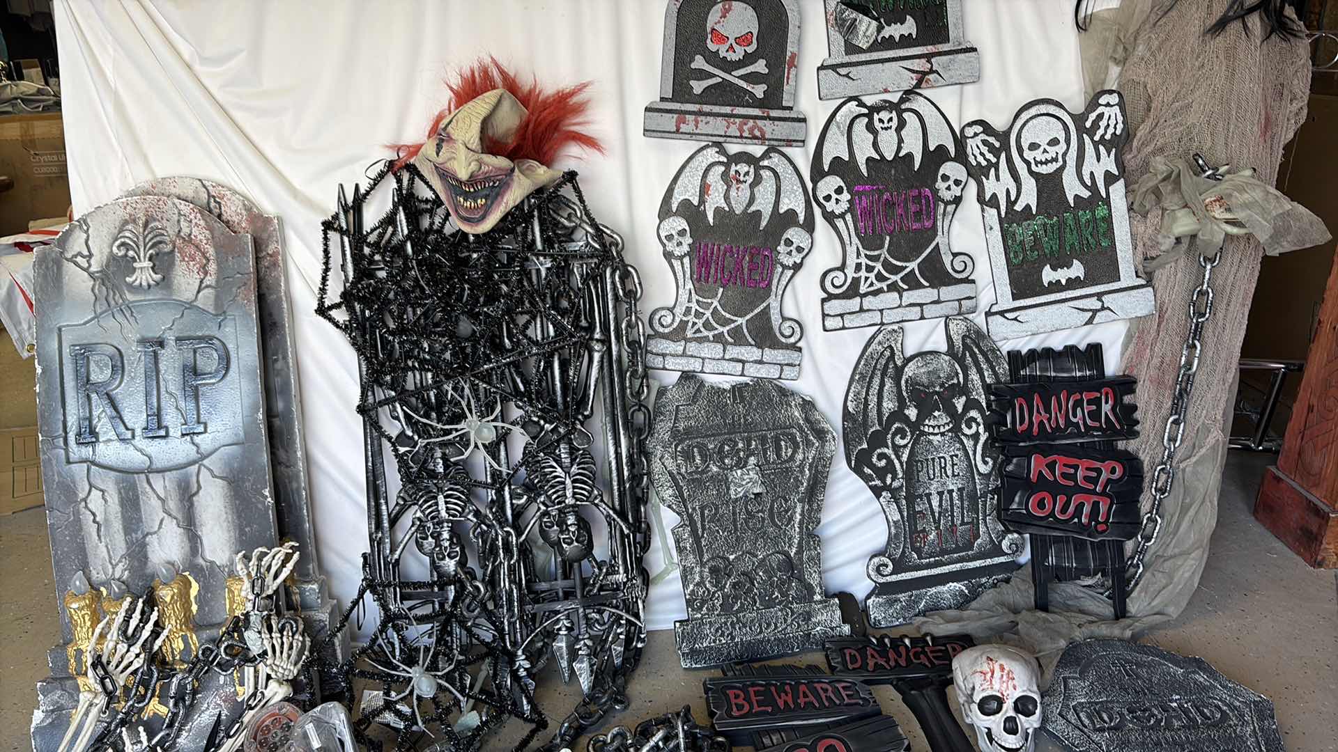 Photo 1 of HAUNTED HOUSE DECOR