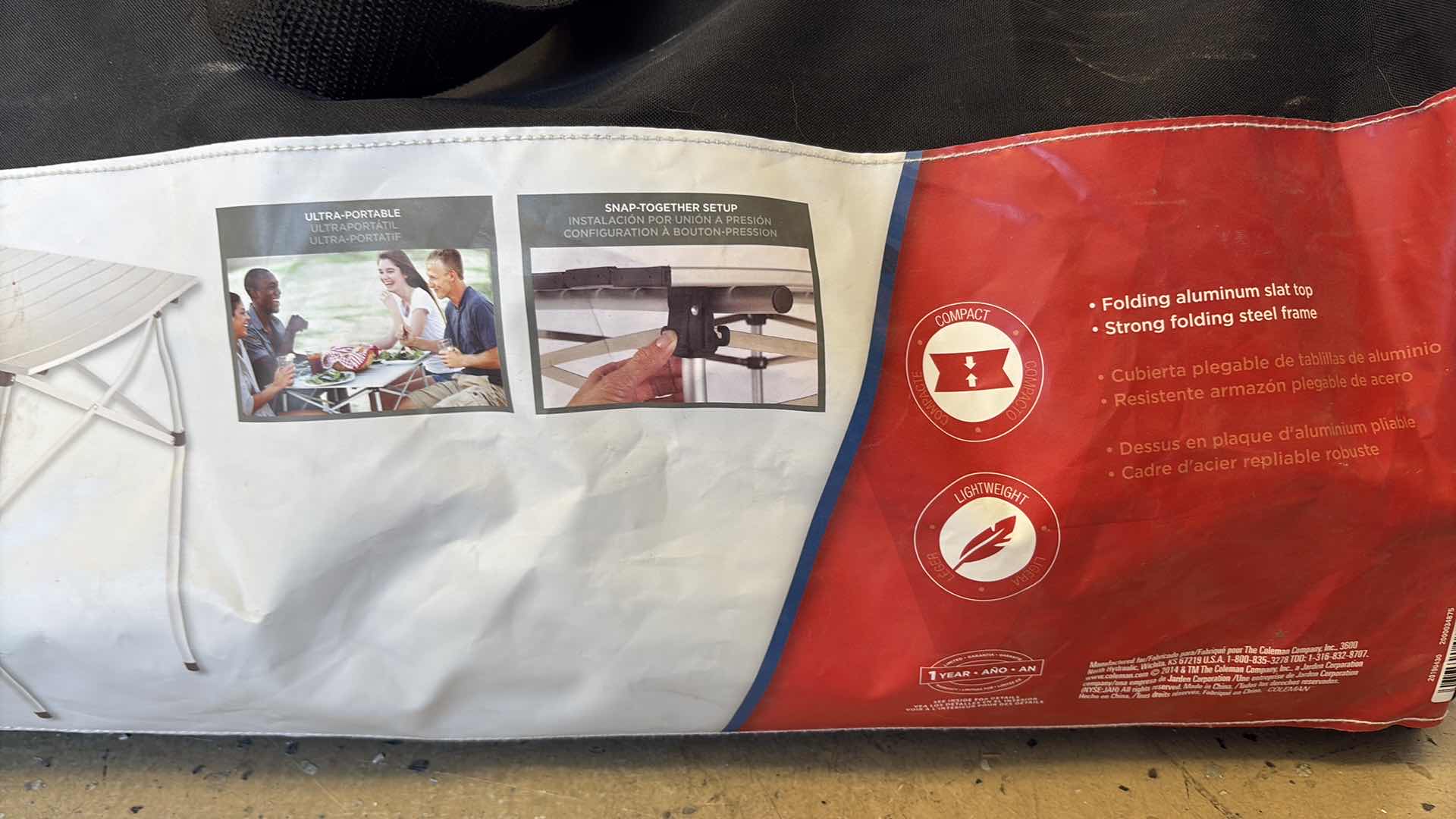 Photo 1 of COLEMAN COMPACT TABLE