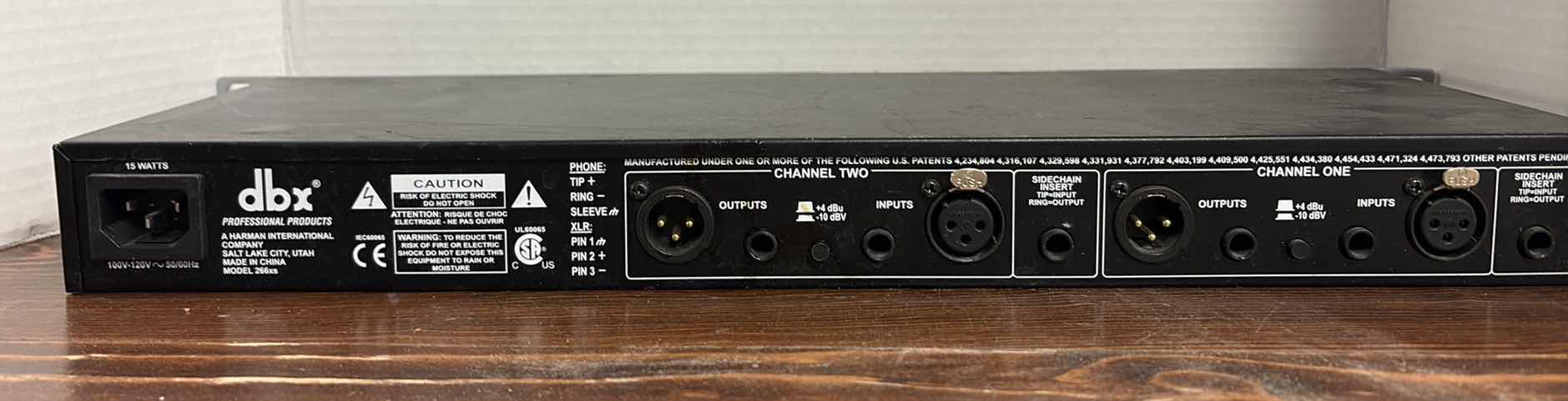 Photo 1 of DBX 266XS DYNAMICS PROCESSOR