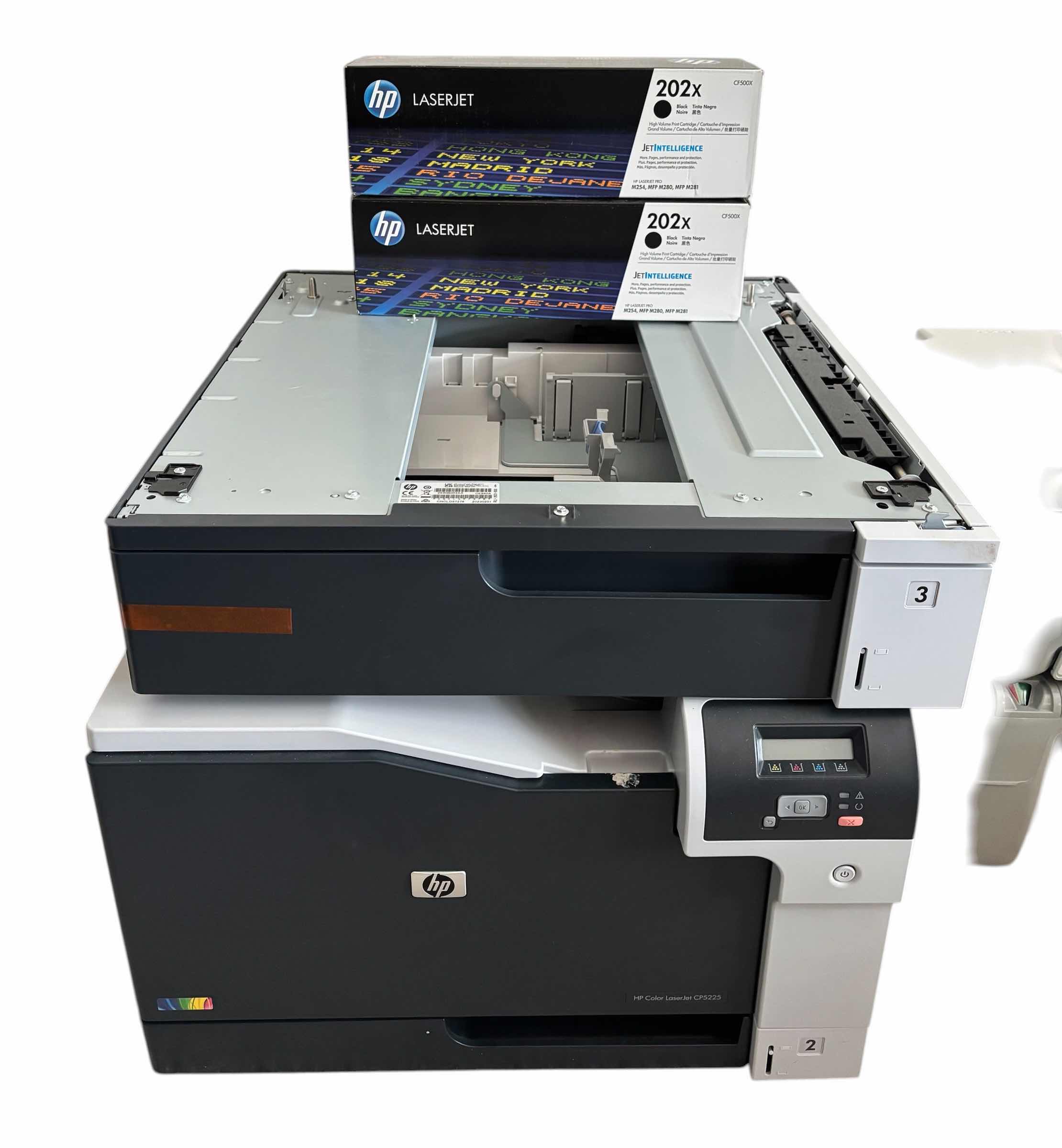 Photo 1 of HP COLOR LASER JET PRINTER CP5225