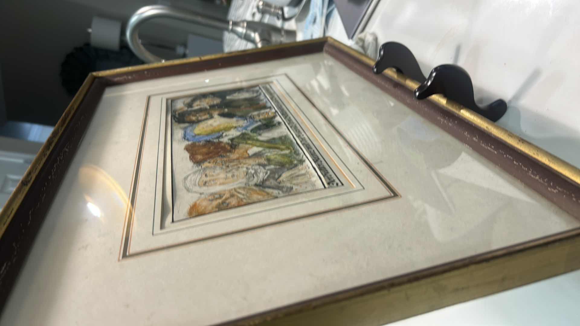 Photo 1 of ANTIQUE FRAMED ARTWORK 20 1/4” x 14”