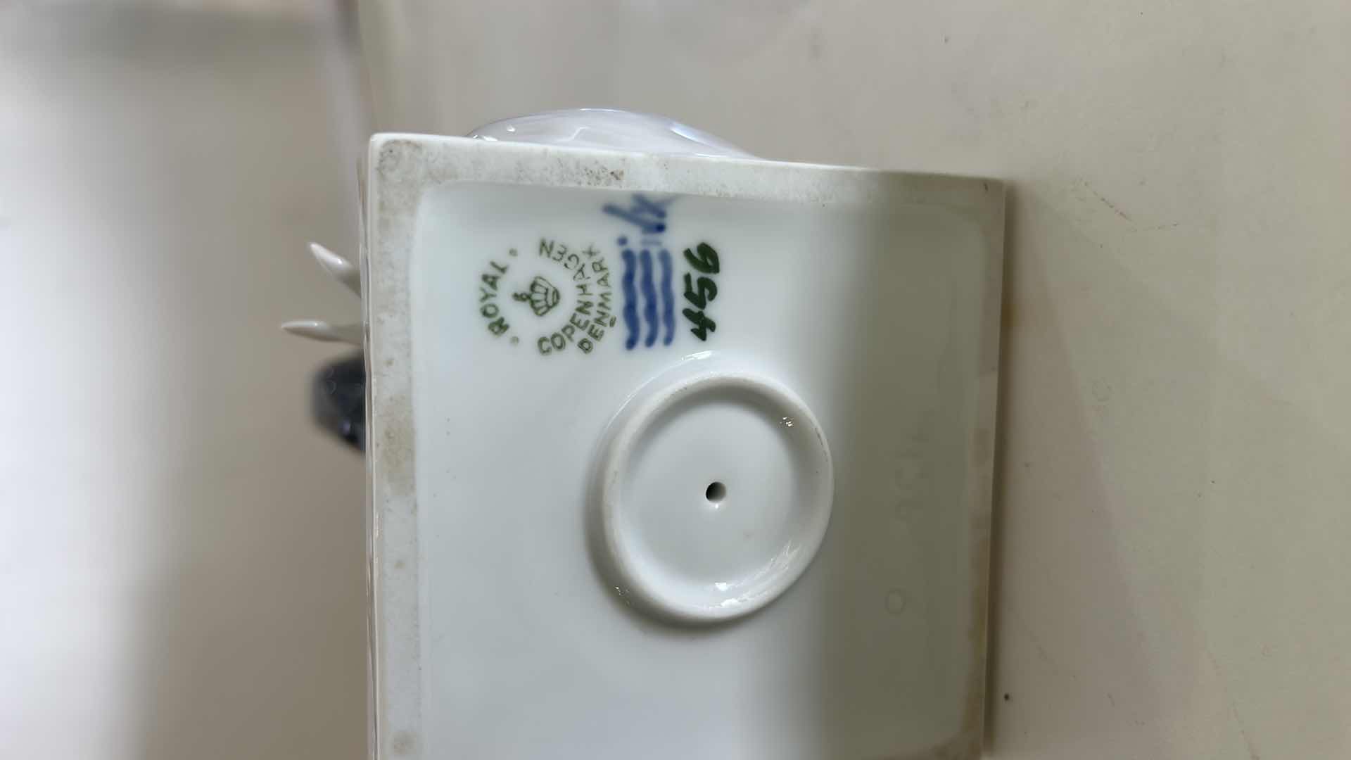 Photo 1 of VINTAGE NUMBERED ROYAL COPPENHAGEN PORCELAIN FIGURINE H8.5”