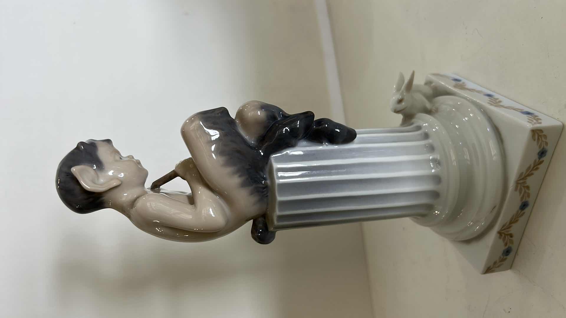 Photo 1 of VINTAGE NUMBERED ROYAL COPPENHAGEN PORCELAIN FIGURINE H8.5”