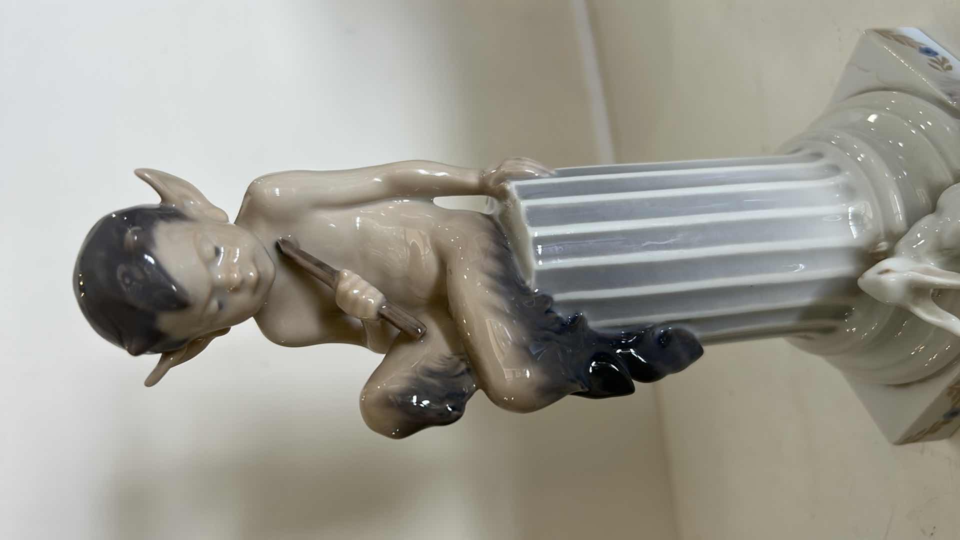 Photo 1 of VINTAGE NUMBERED ROYAL COPPENHAGEN PORCELAIN FIGURINE H8.5”