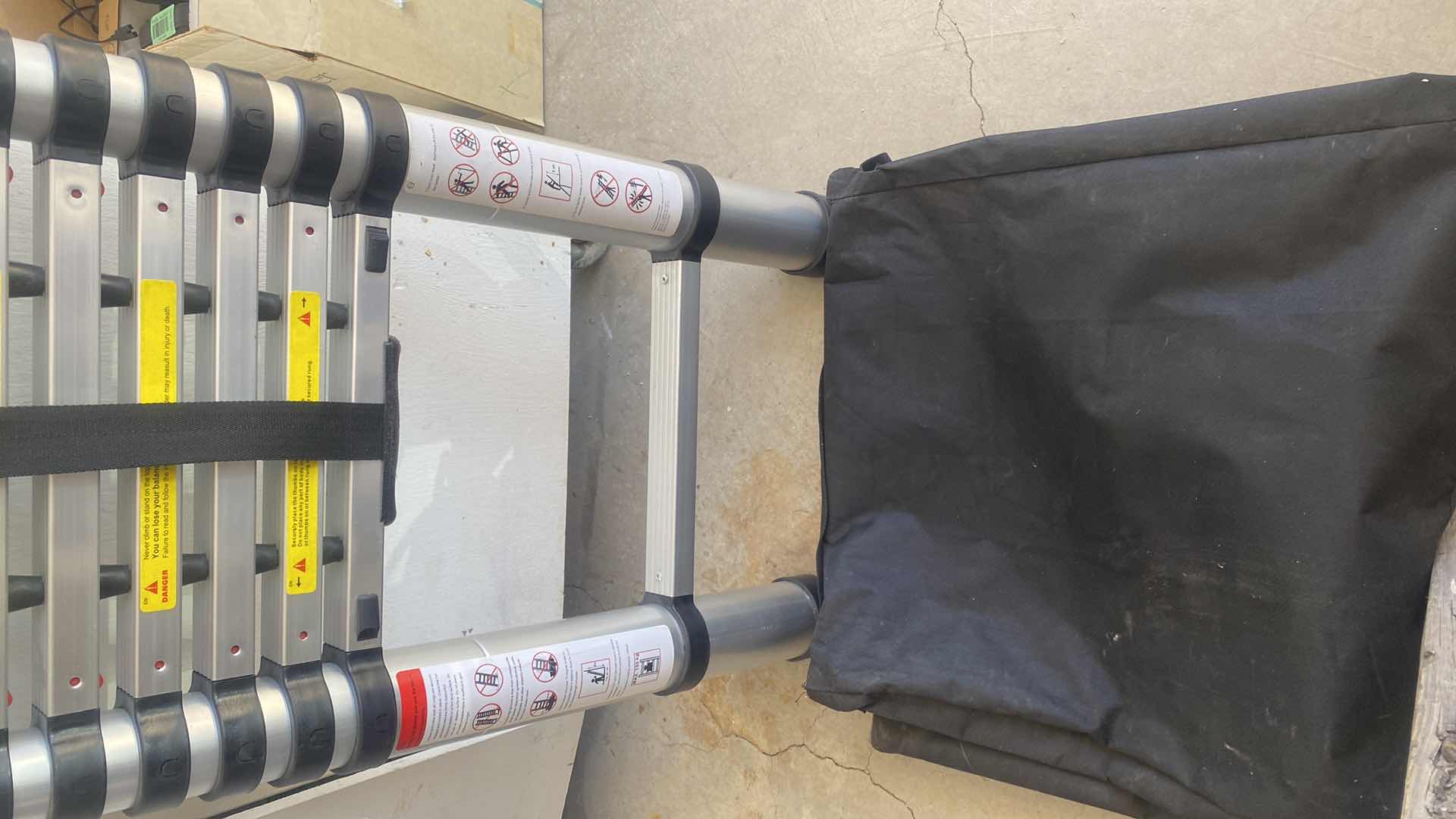 Photo 1 of 4’ EXPANDABLE LADDER WITH BAG