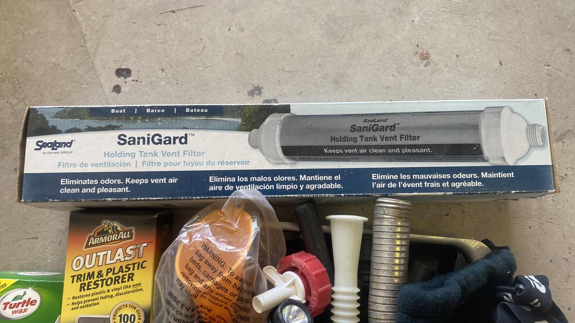 Photo 1 of ASSORTED CAR AND HARDWARE ITEMS