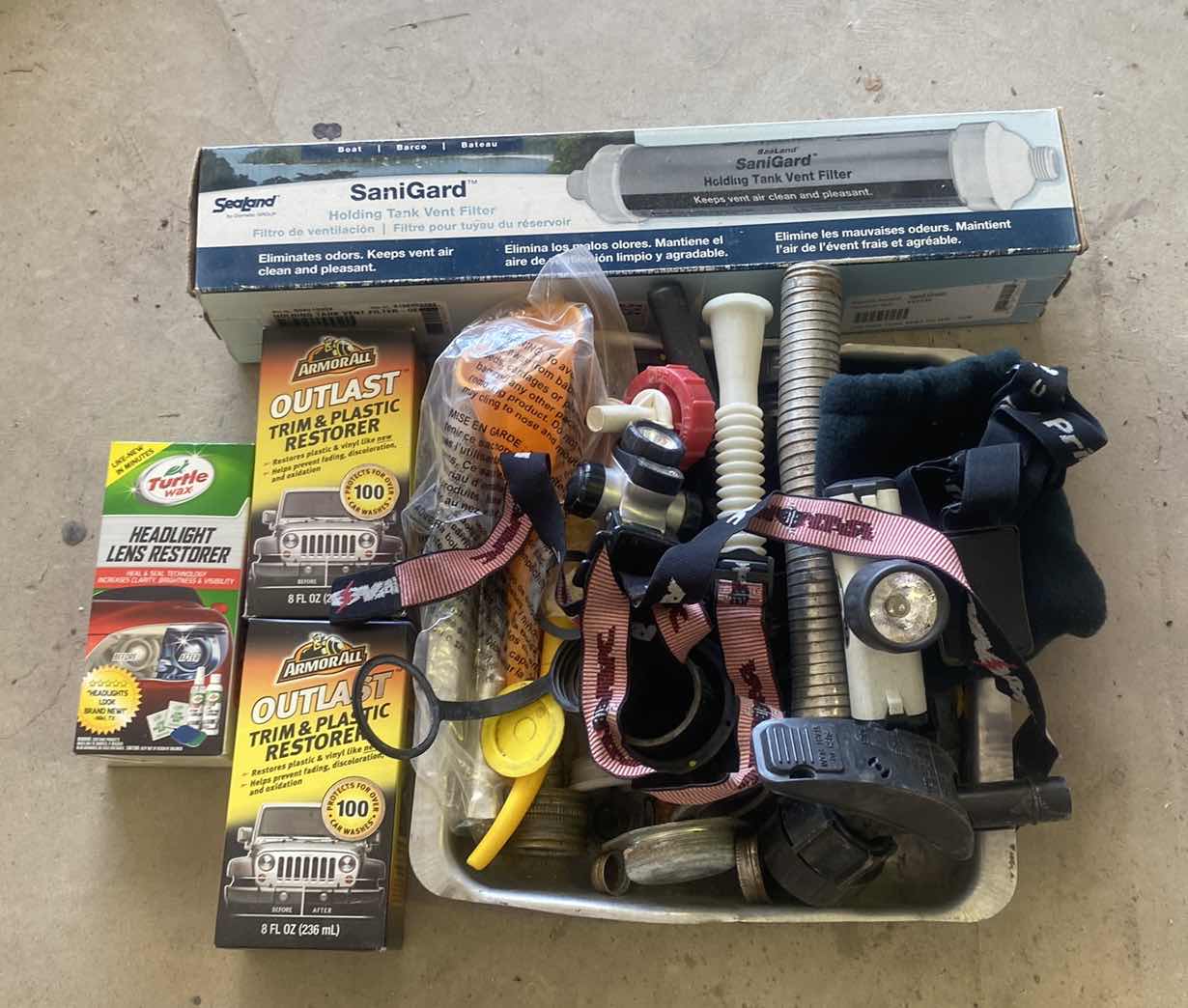 Photo 1 of ASSORTED CAR AND HARDWARE ITEMS