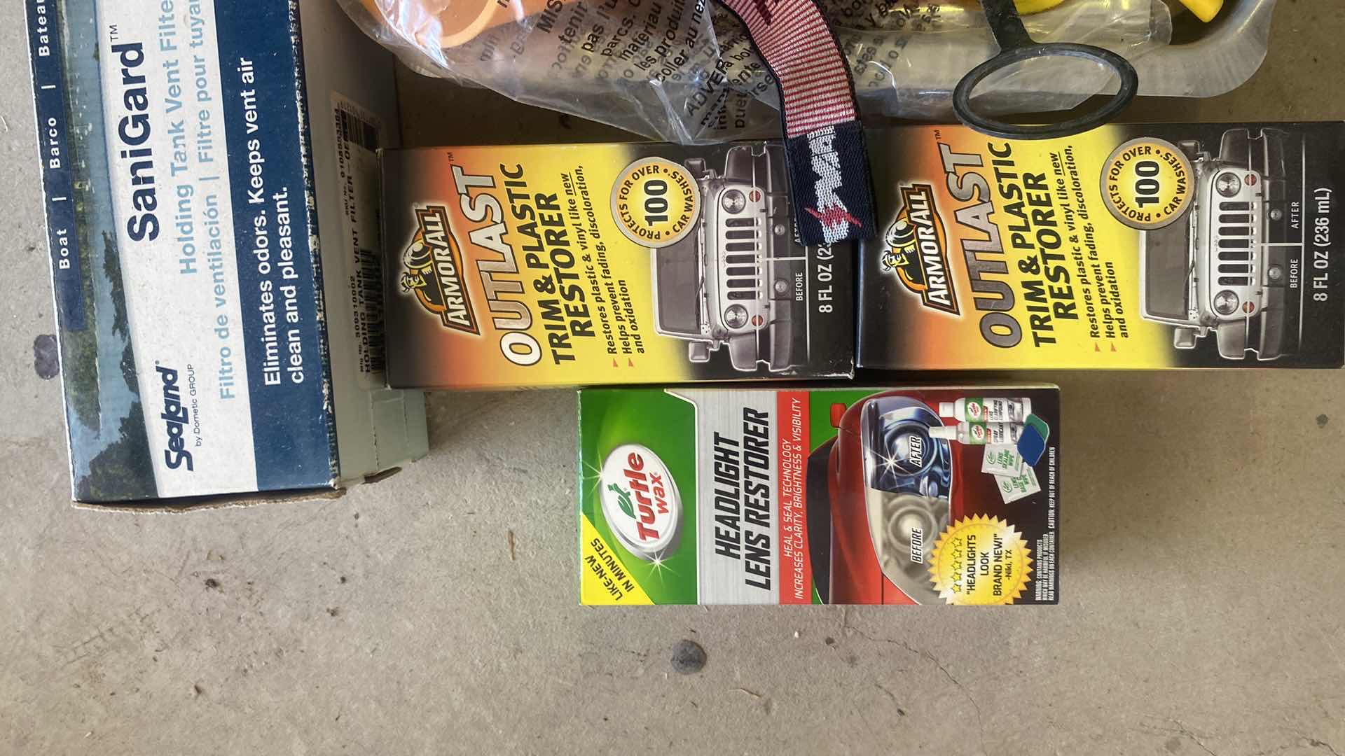 Photo 1 of ASSORTED CAR AND HARDWARE ITEMS