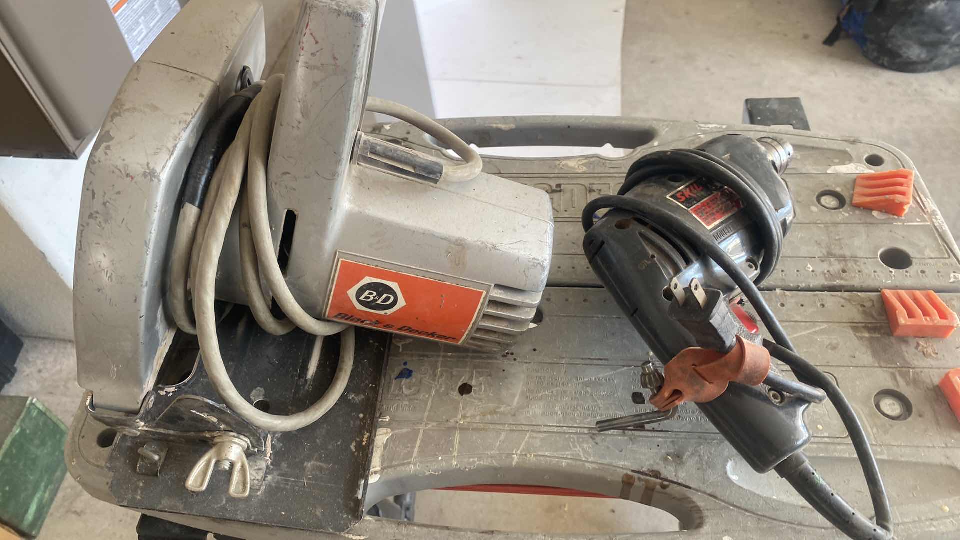 Photo 1 of BLACK & DECKER WORKMATE WITH UTILITY SAW & DRILL