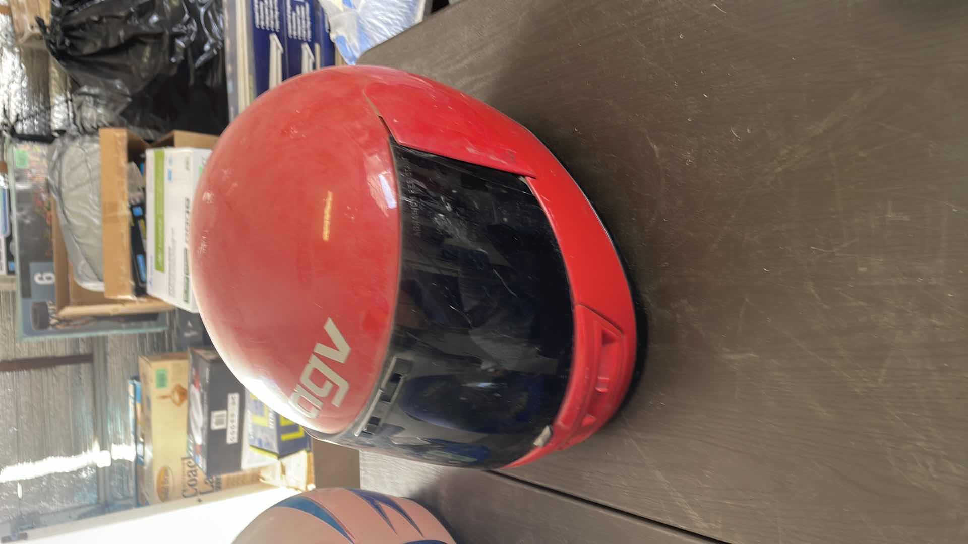 Photo 1 of AGV MOTORCYCLE HELMET