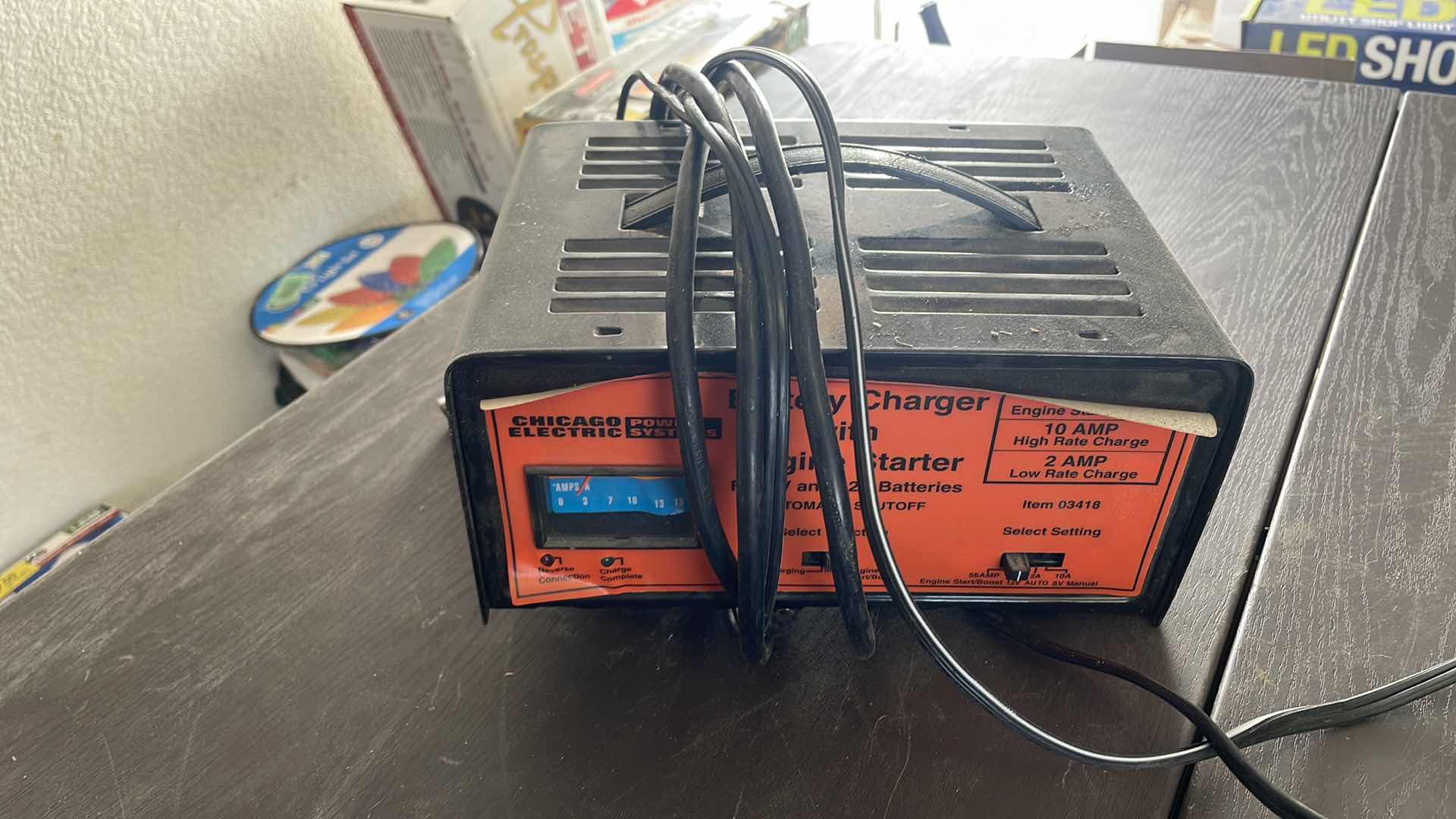 Photo 1 of CHICAGO ELECTRIC BATTERY CHARGER