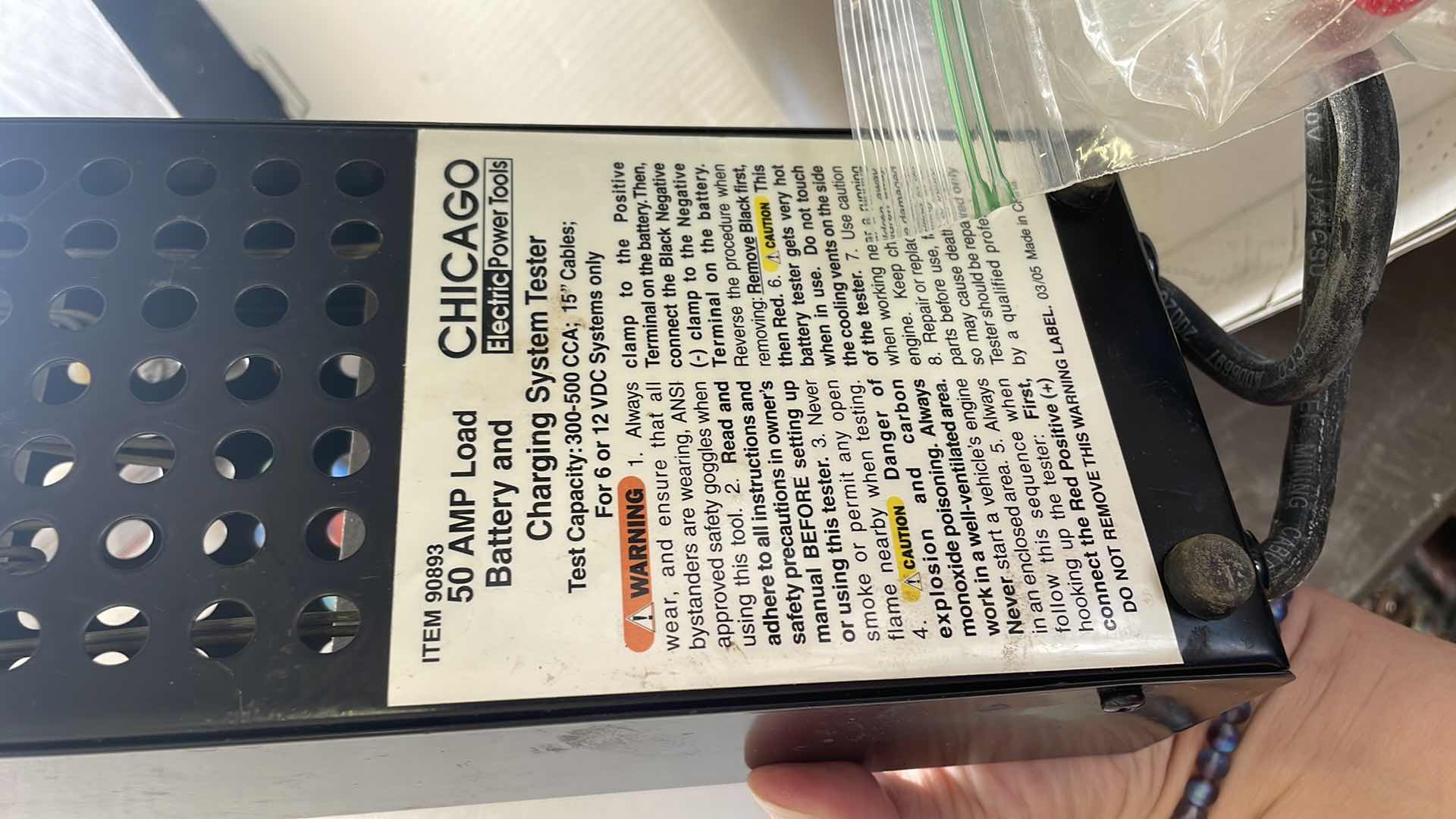 Photo 1 of BATTERY TESTER