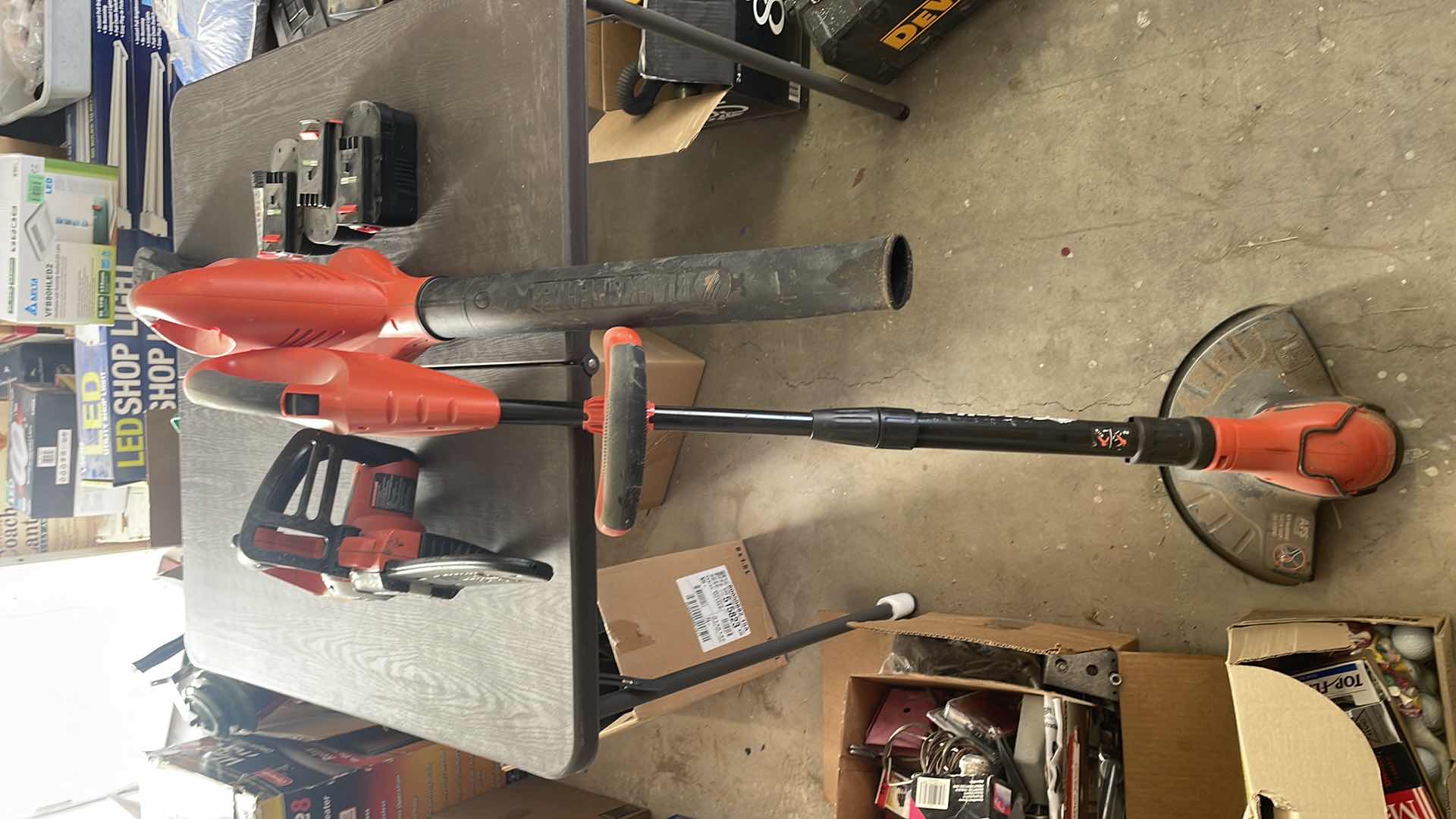 Photo 1 of BLACK AND DECKER YARD TOOLS