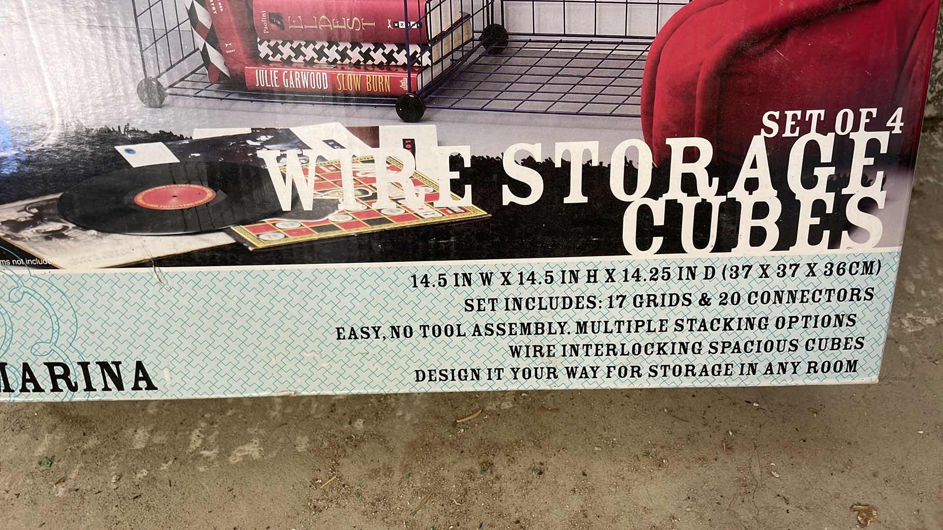 Photo 1 of 4 - WIRE STORAGE CUBES