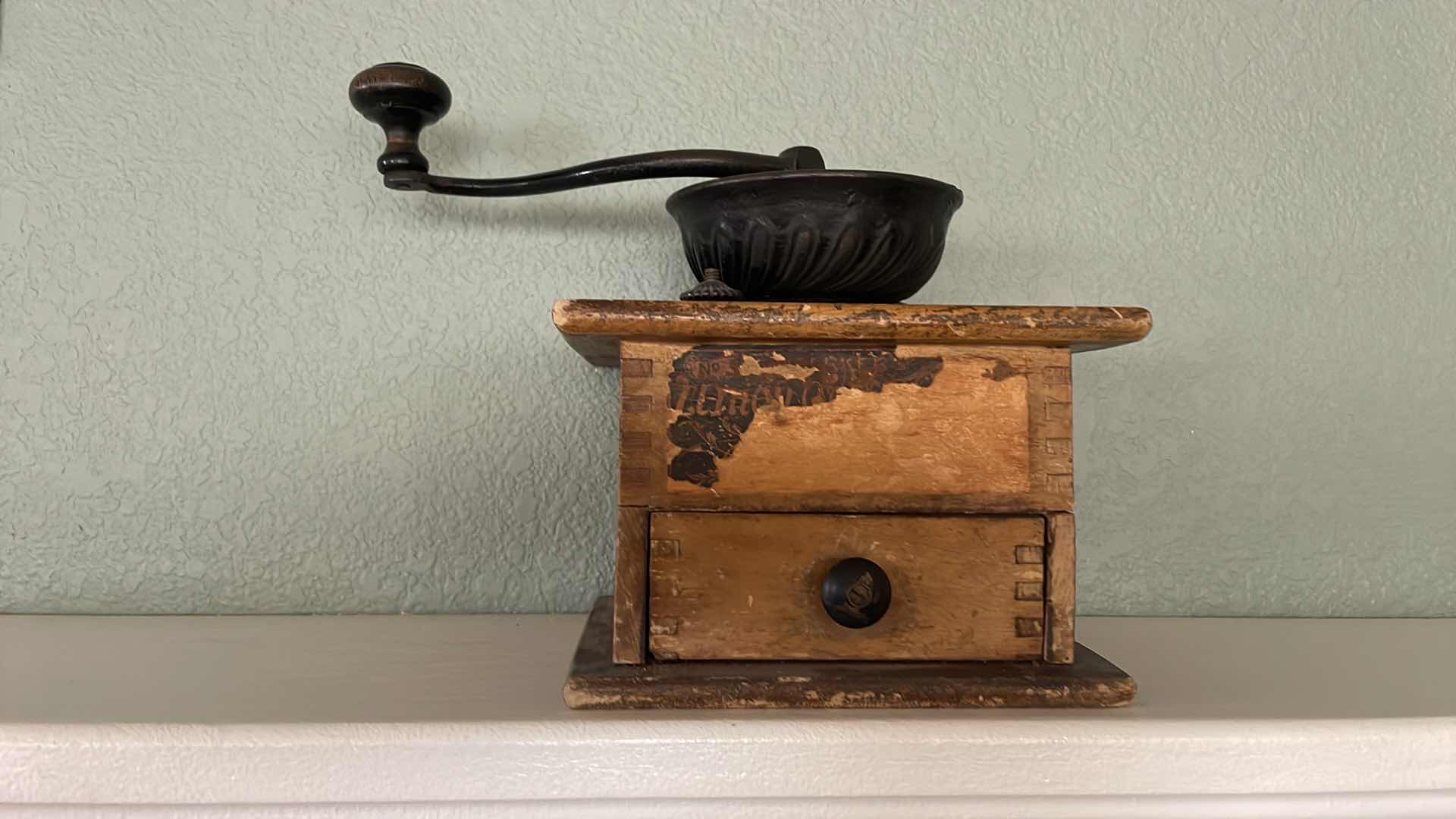 Photo 1 of ANTIQUE COFFEE GRINDER
