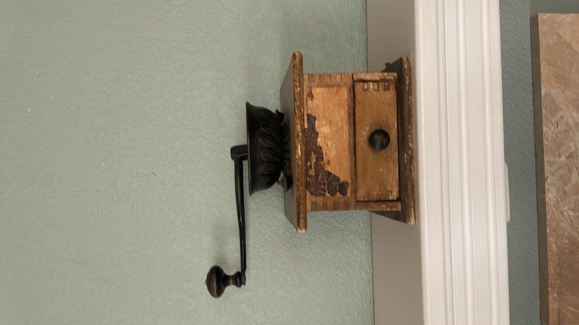 Photo 1 of ANTIQUE COFFEE GRINDER