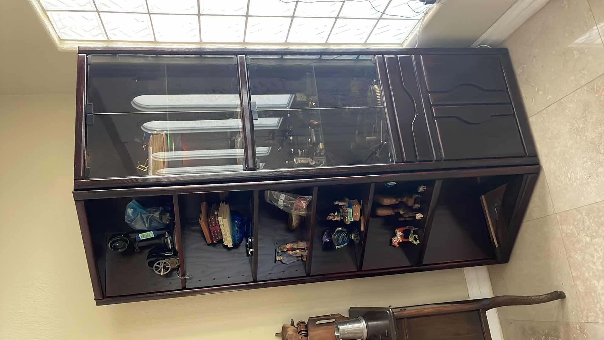Photo 1 of CORNER DISPLAY CABINET CONTENTS NOT INCLUDED 78x48