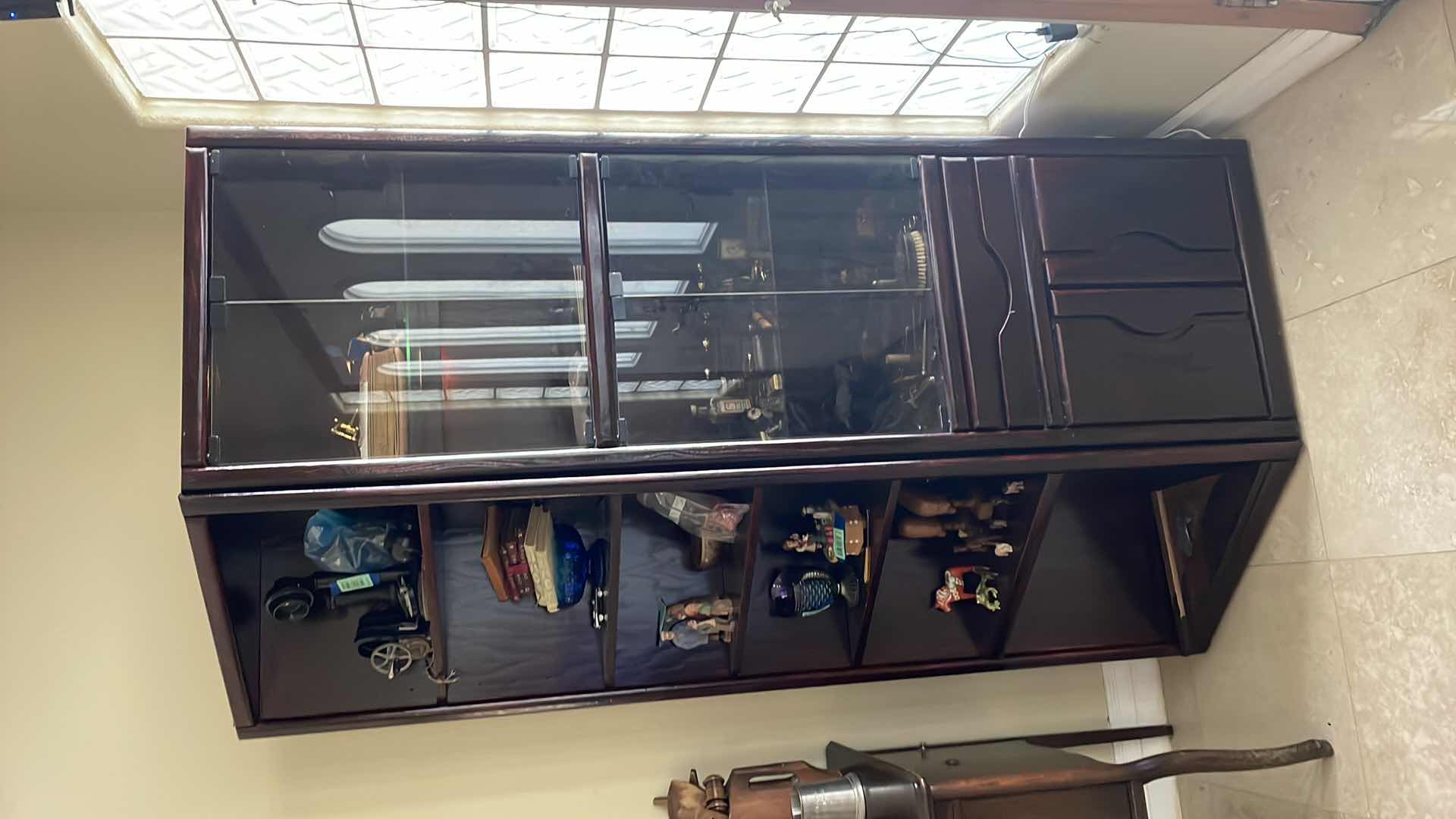 Photo 1 of CORNER DISPLAY CABINET CONTENTS NOT INCLUDED 78x48