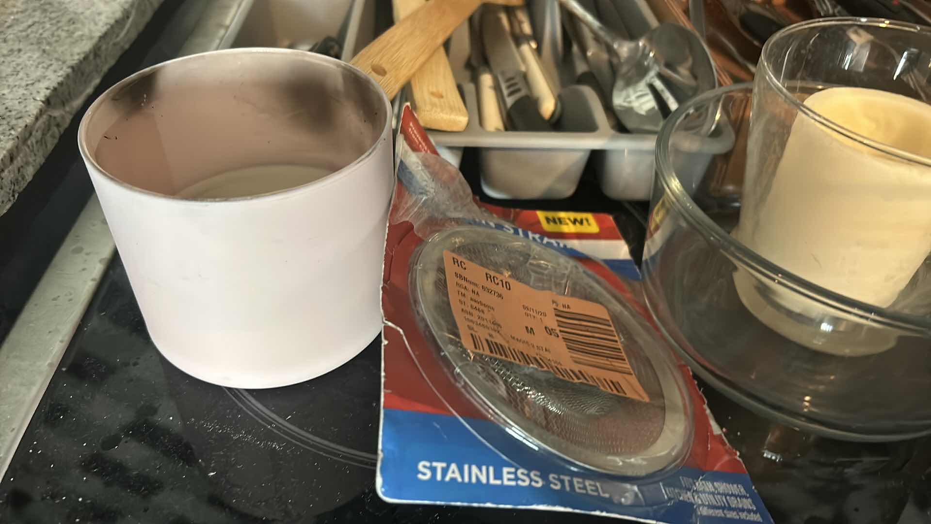 Photo 1 of KITCHENWARE- UTENSILS, CANDLES, COFFEE CUPS