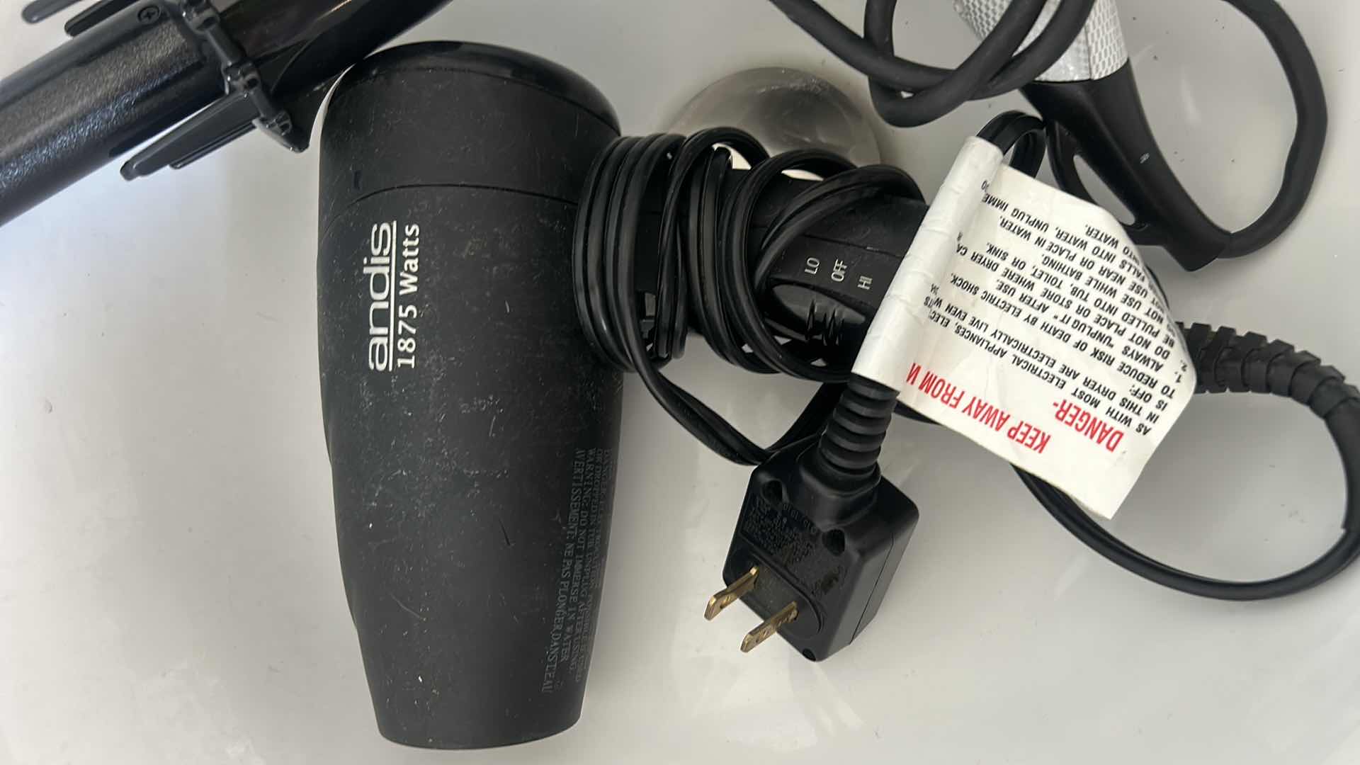 Photo 1 of 2 BLOWDRYERS AND CURLING WAND