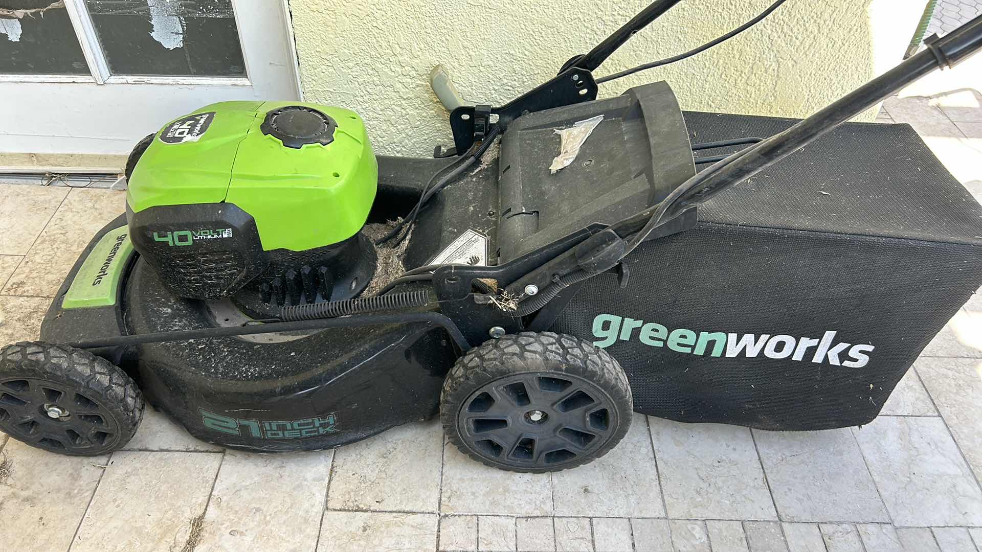 Photo 1 of GREENWORKS LAWNMOWER