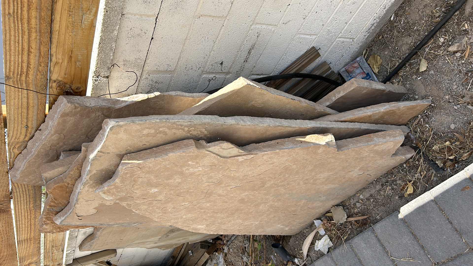 Photo 1 of BUILDING MATERIAL- LARGE STONE