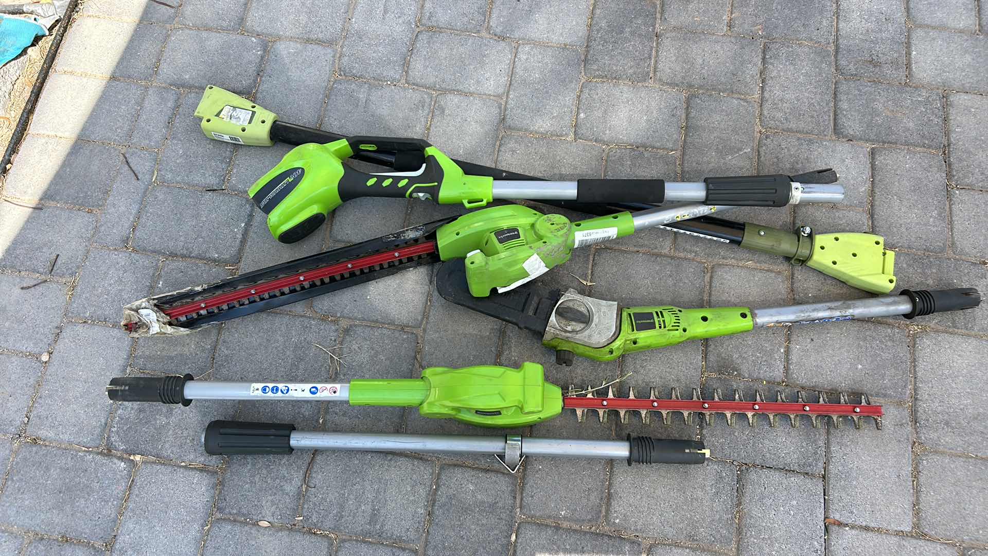 Photo 1 of GREENWORKS GARDENING TOOLS