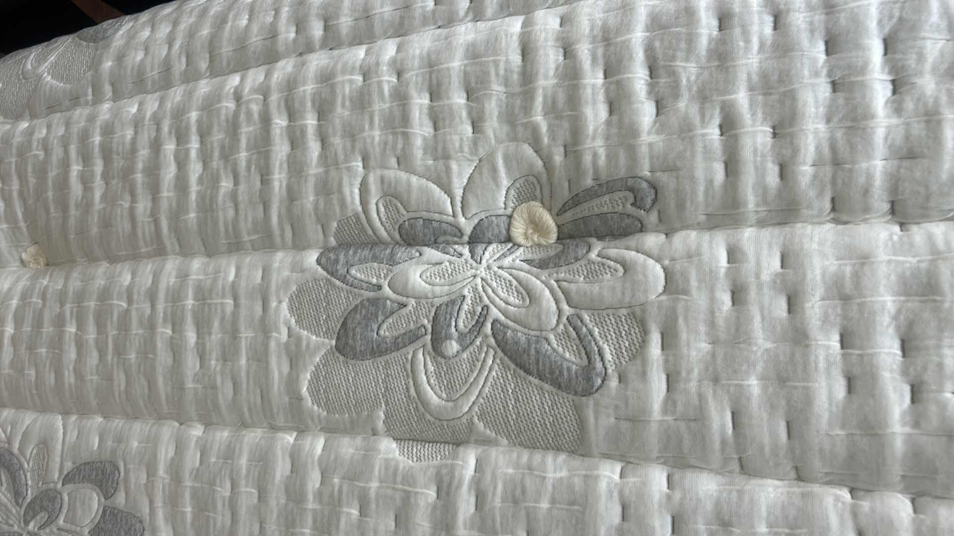 Photo 4 of E.F. KLUFT & CO. LUXURY KING MATTRESS SET (BOX SPRING IS 2 TWINS)