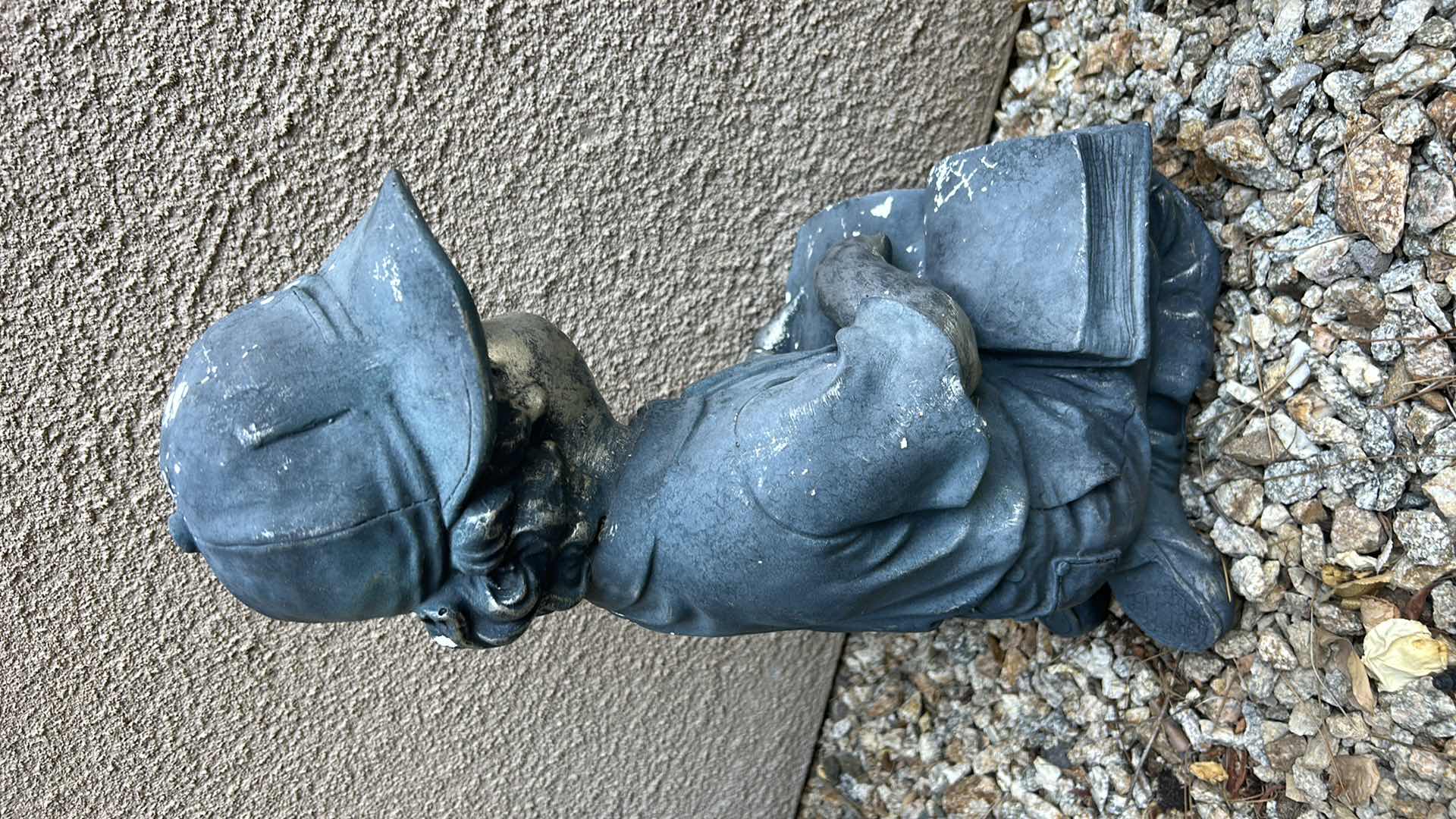 Photo 1 of CERAMIC "LITTLE BOY IN BASEBALL HAT" STATUE  H20"