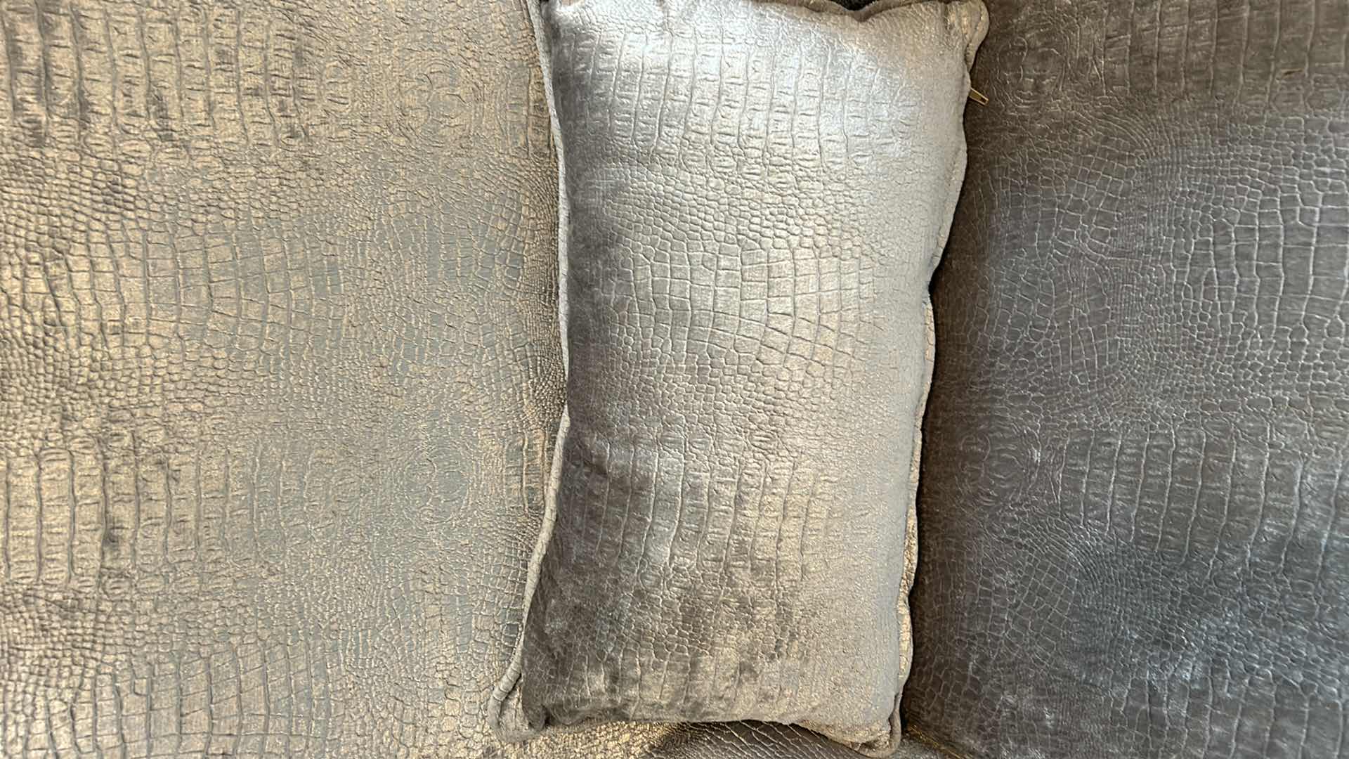 Photo 1 of BRISTOL TALL SILVER/GREY WINGBACK CHAIR