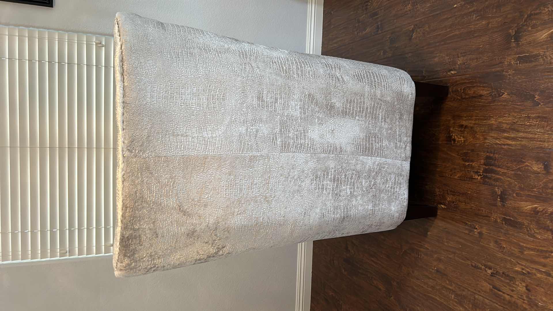 Photo 1 of BRISTOL TALL SILVER/GREY WINGBACK CHAIR