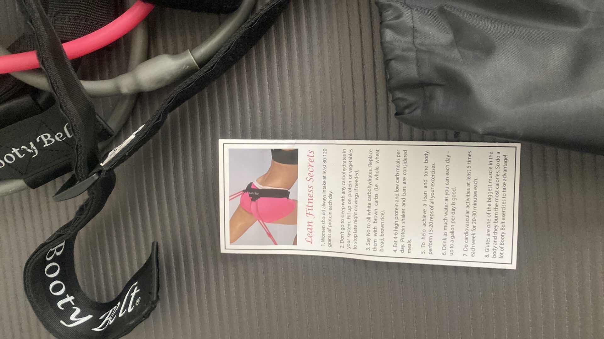 Photo 1 of LEAN FITNESS BOOTY BELT & EXERCISE MAT
