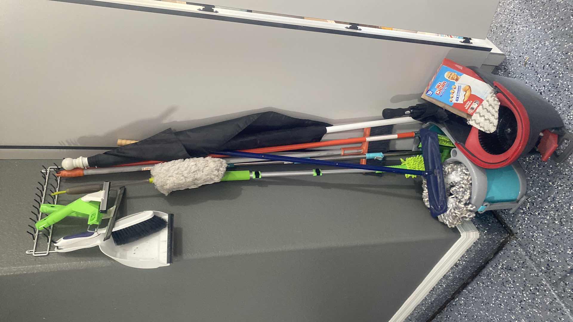 Photo 1 of FLOOR CLEANING SUPPLIES-MOPS BROOMS & BUCKETS