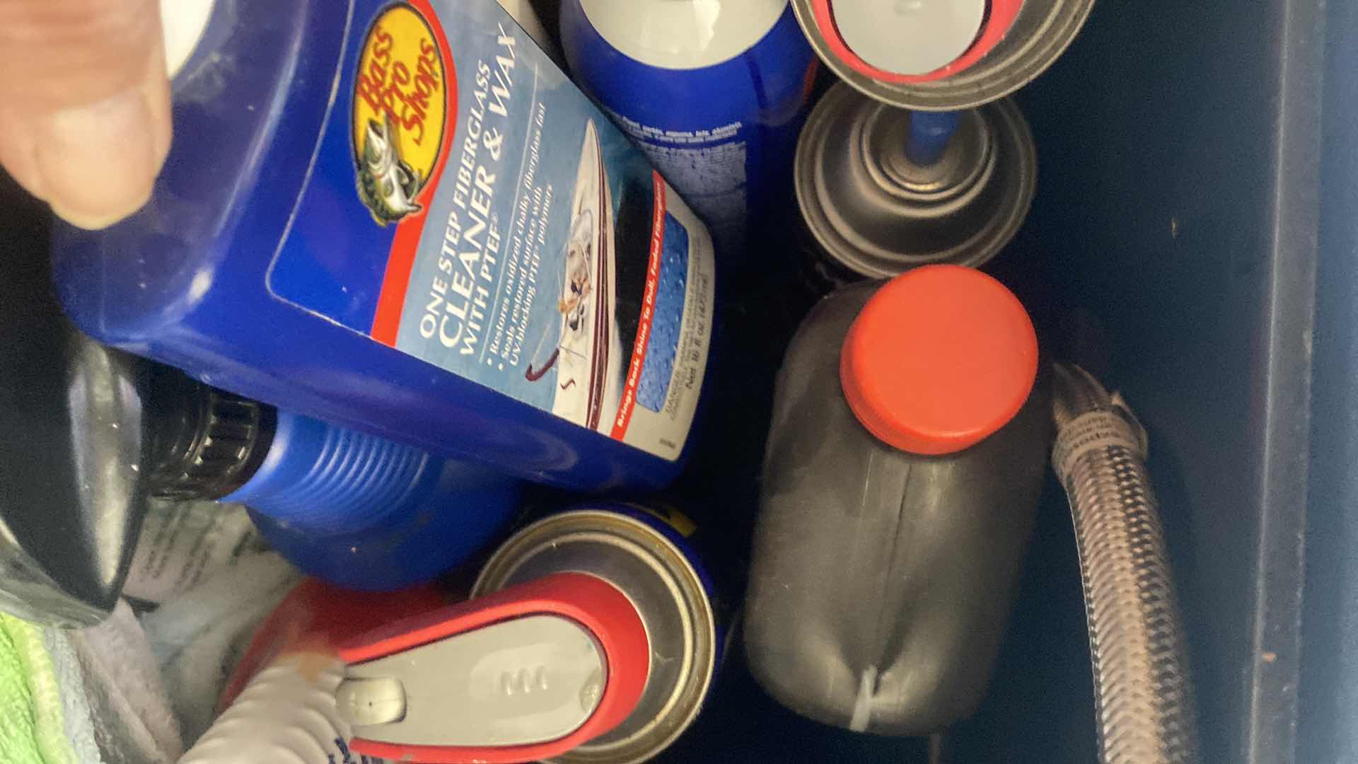 Photo 1 of CRATE OF CLEANER BUG SPRAY COOLANT & MORE