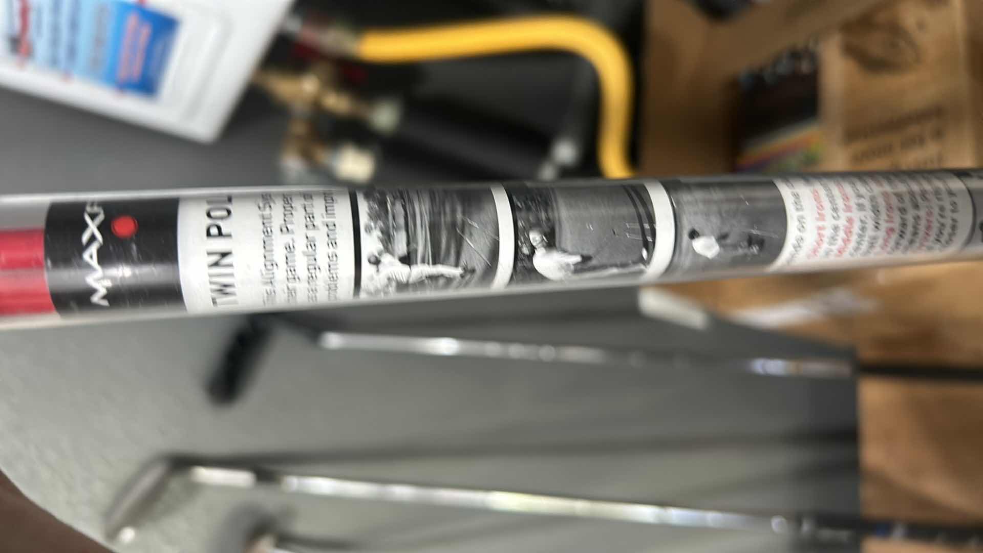 Photo 6 of FOUR GOLF CLUBS AND ONE ALIGNMENT POLE GOLF ACCESSORY.