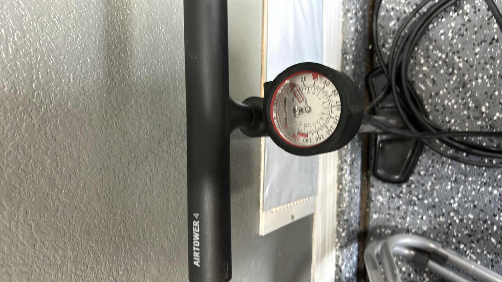 Photo 2 of BLACKBURN AIR TOWER HAND PUMP.