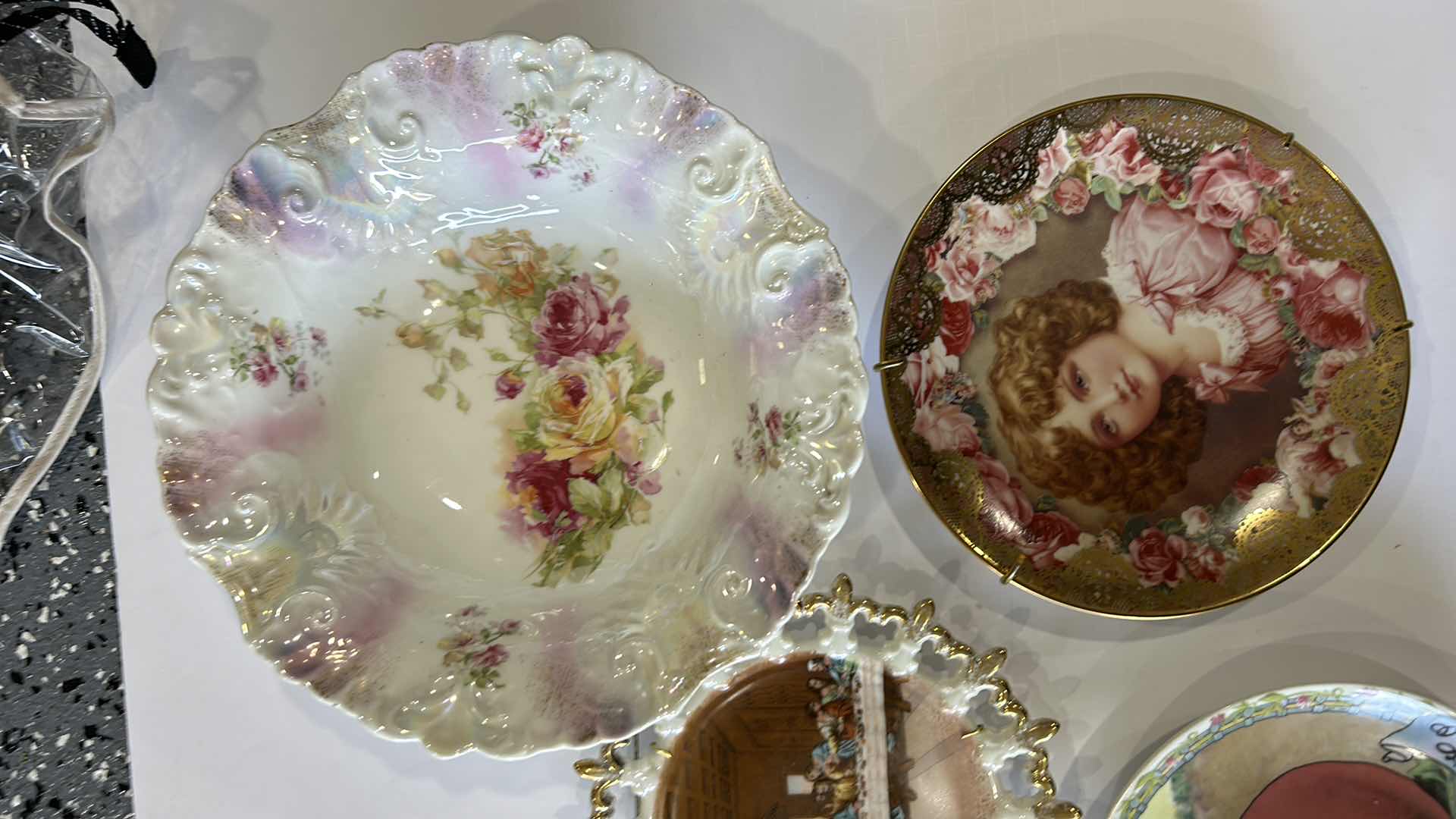 Photo 3 of 6 PC’s PORCELAIN PLATES AND BOWL