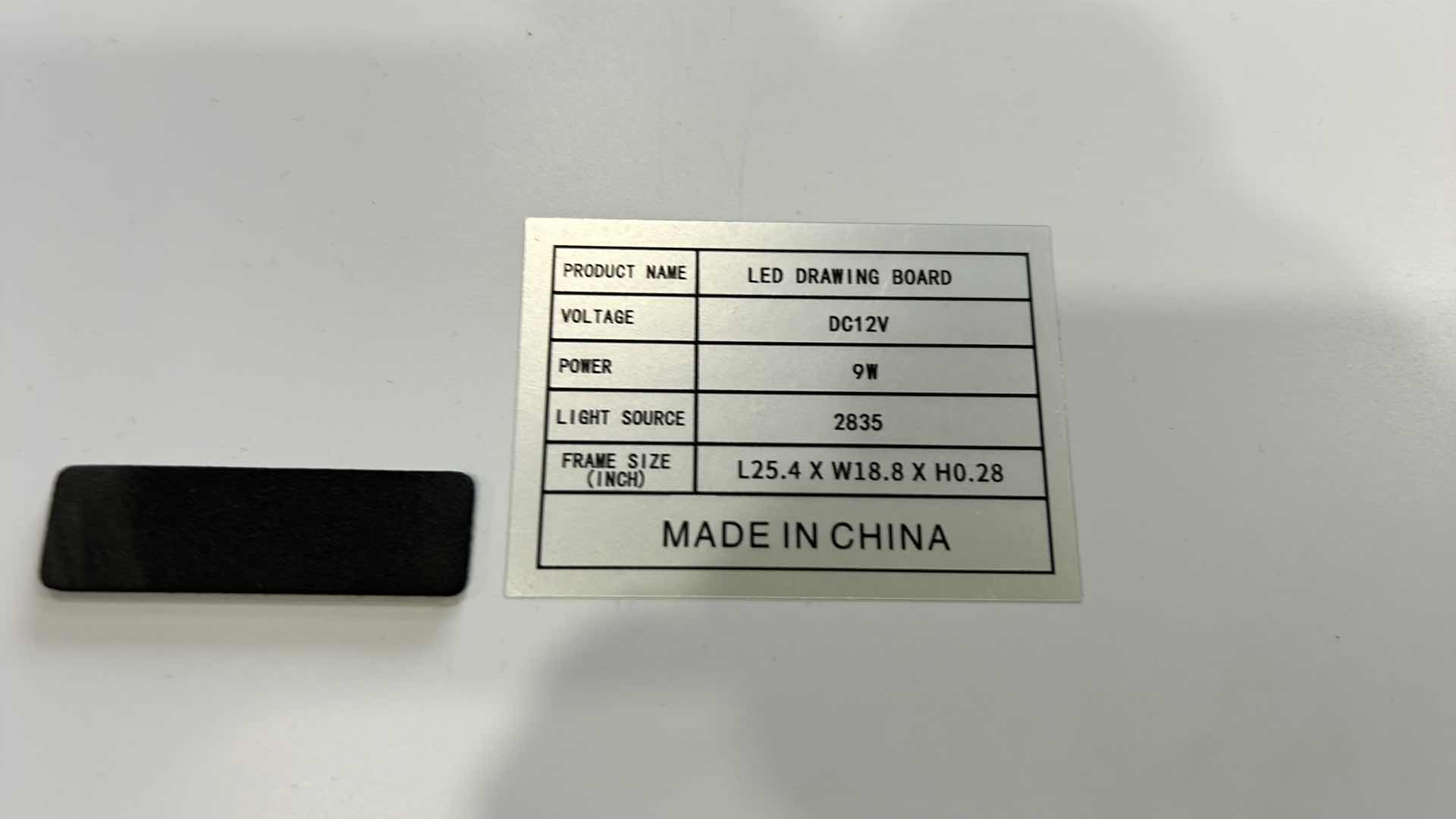 Photo 1 of LED DRAWING BOARD