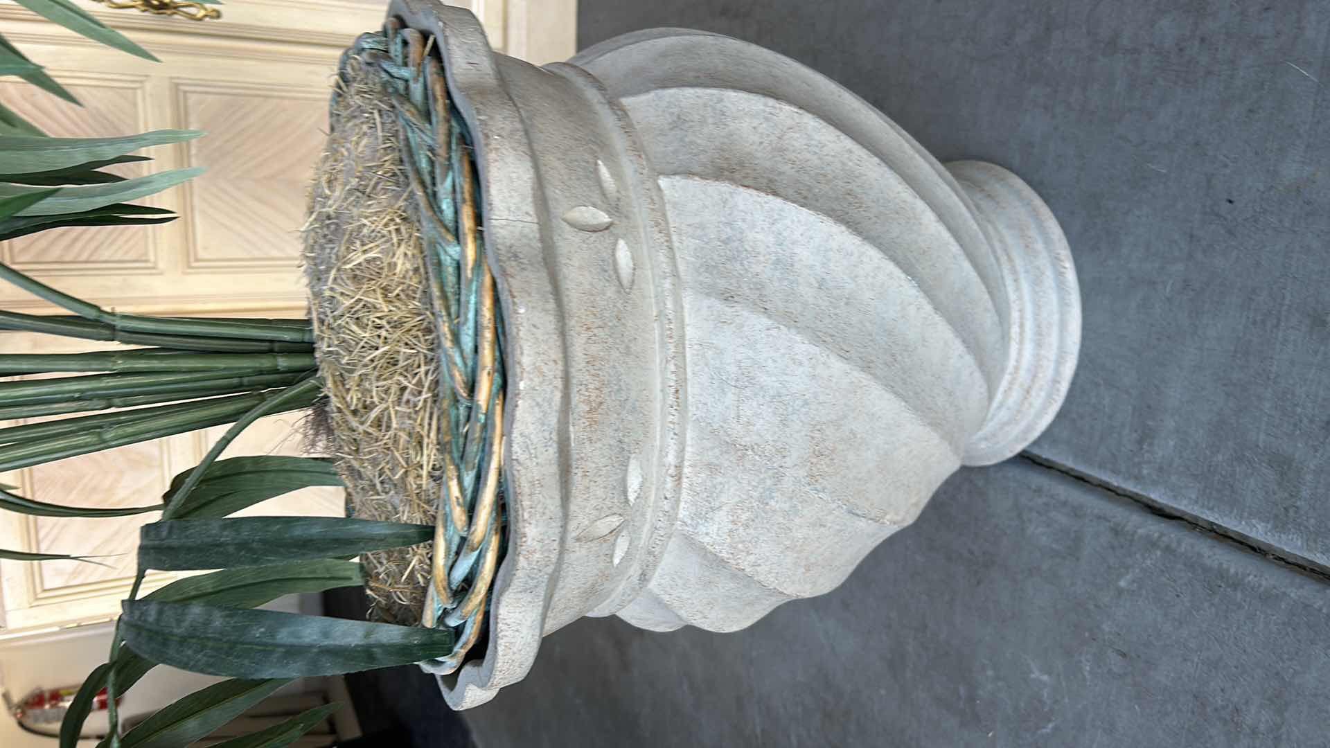 Photo 1 of HOME DECOR - FOUR-FOOT, FAUX, INDOOR, PALM TREE.