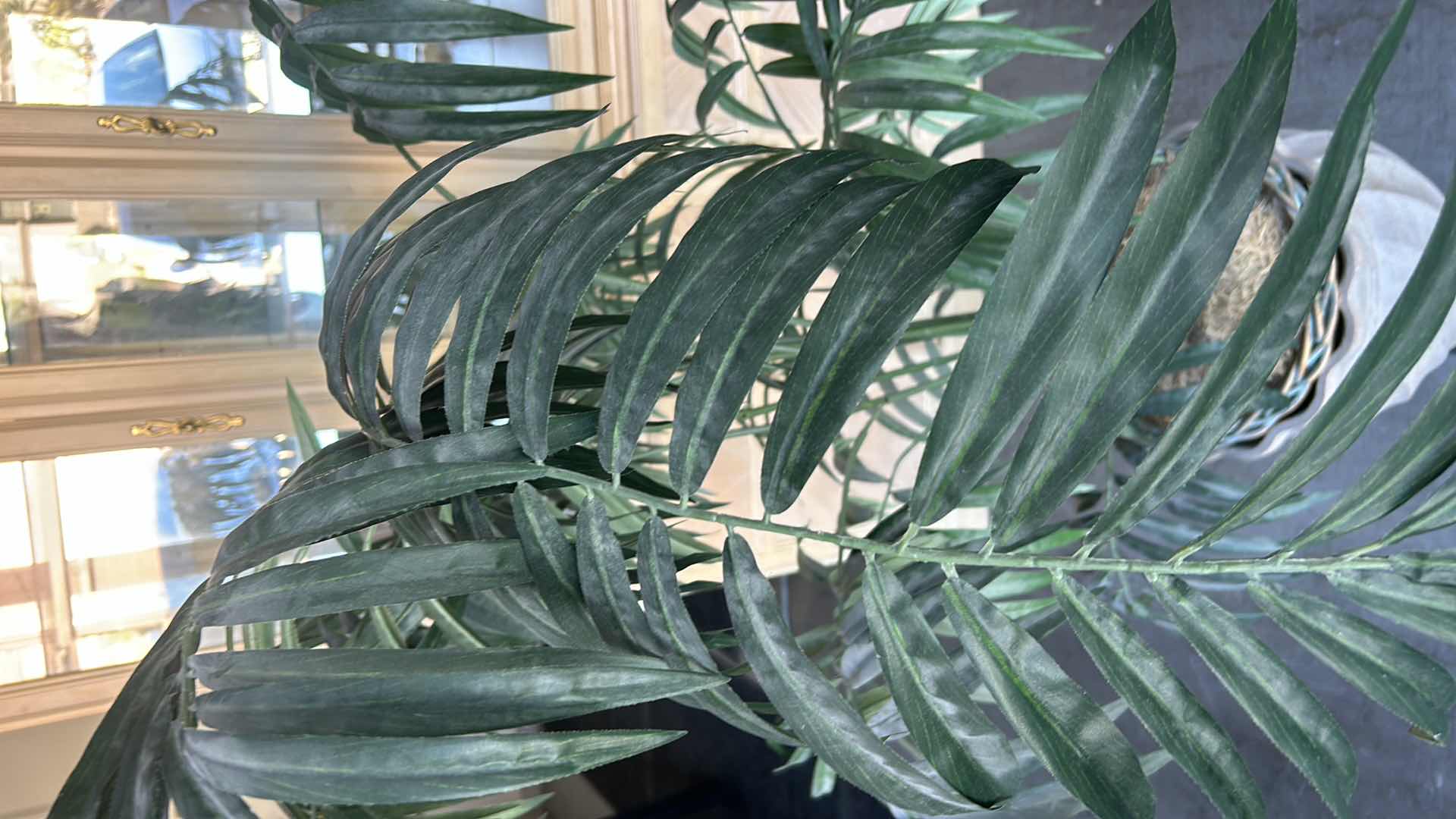 Photo 1 of HOME DECOR - FOUR-FOOT, FAUX, INDOOR, PALM TREE.