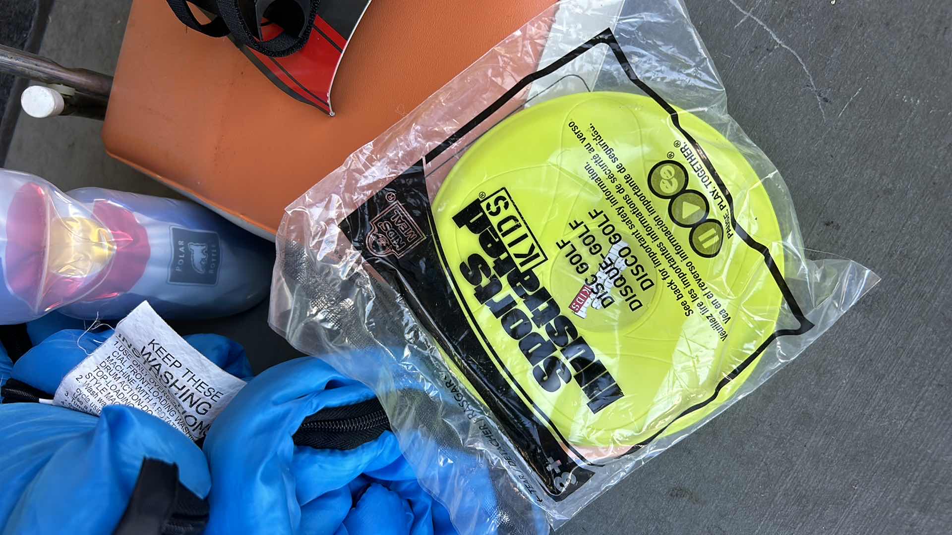 Photo 1 of STADIUM CHAIR, KIDS SLEEPING BAG, DISC FRISBEE, AND MORE.