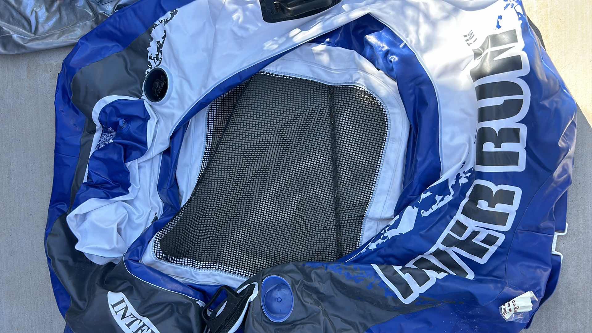 Photo 1 of POOL AND LAKE FLOATIES AND PUMP.