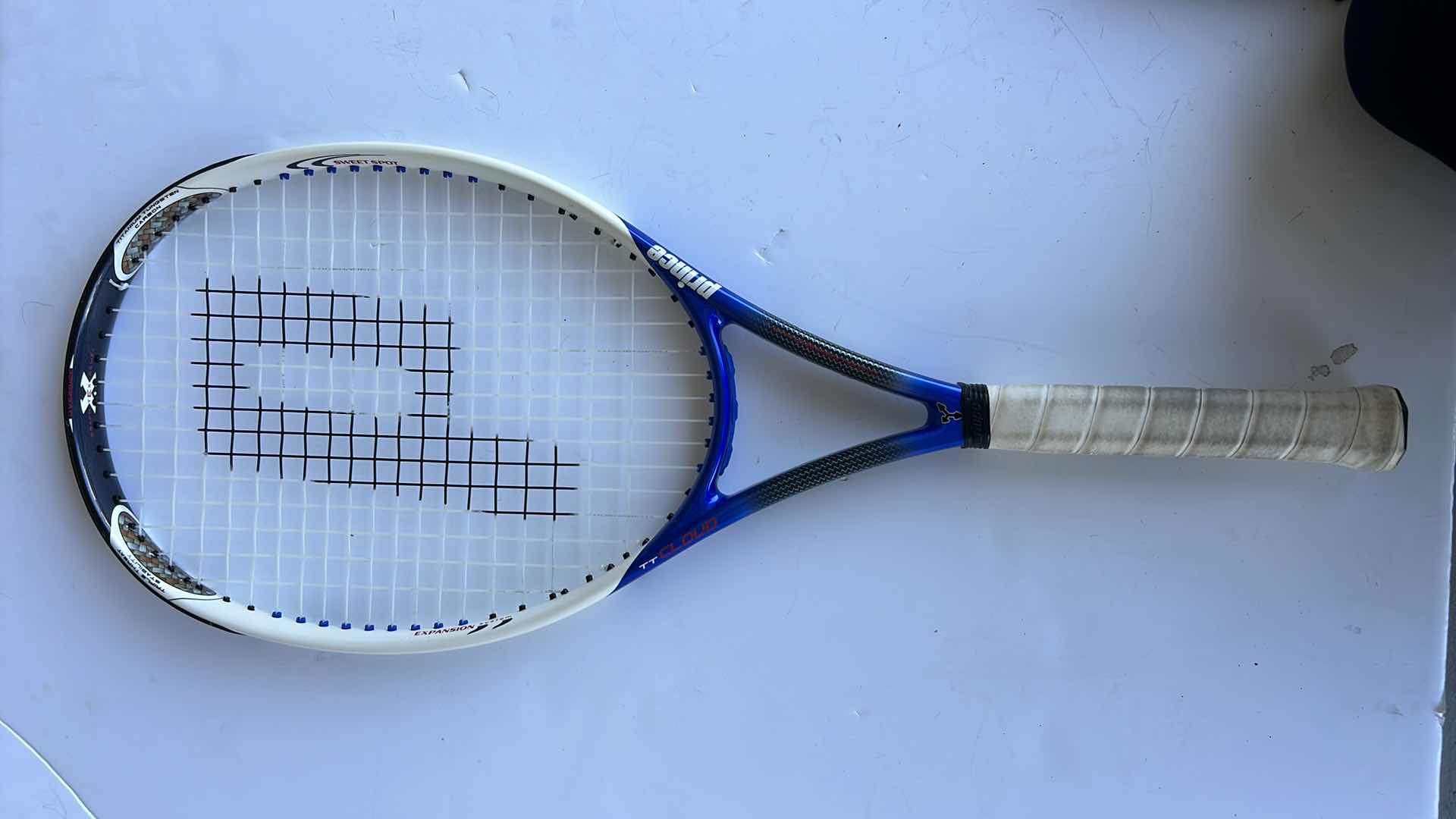 Photo 1 of PRINCE TRIPLE THREAT TENNIS RACKET.
