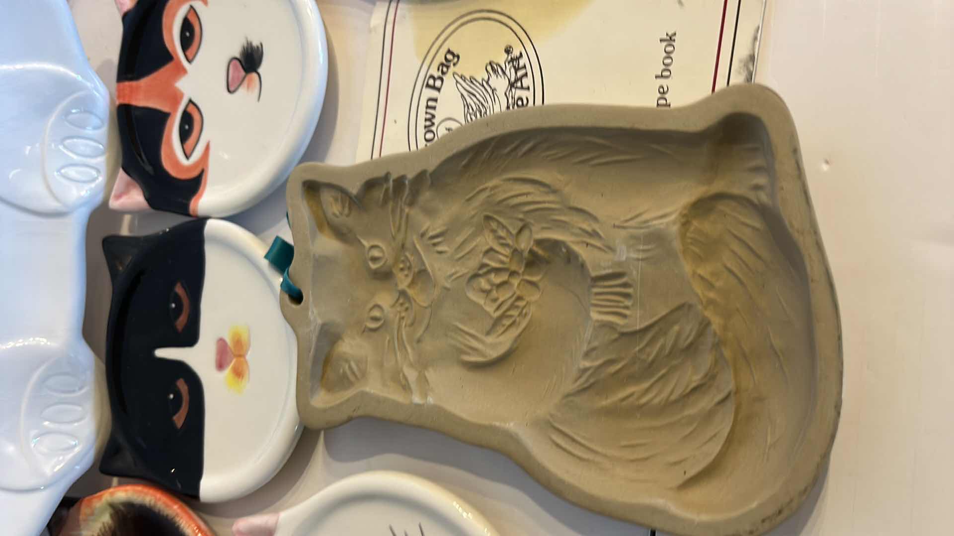 Photo 1 of CAT PLATTER, COOKIE MOLDS AND COASTERS