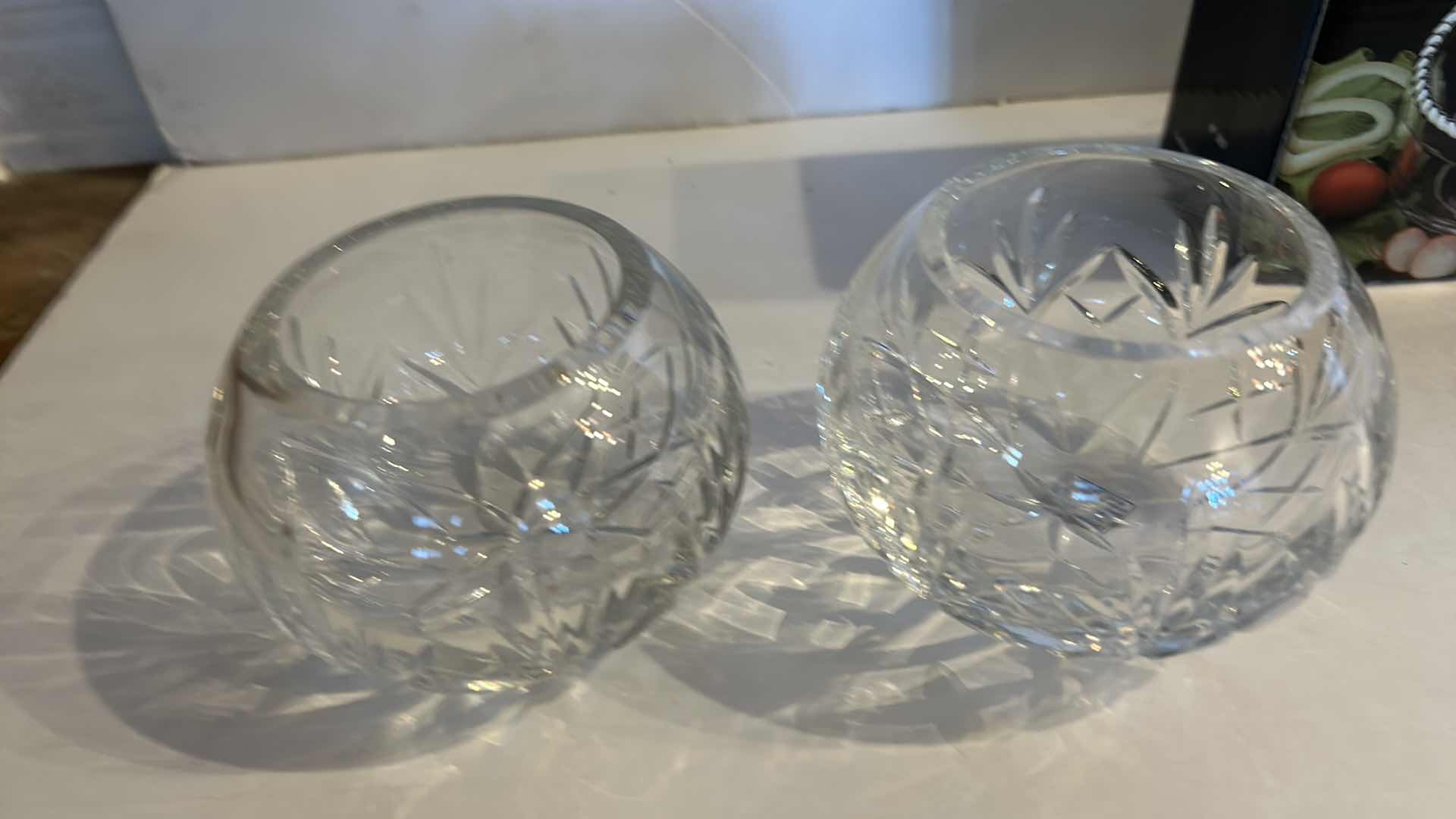 Photo 1 of CRYSTAL AND GLASS SERVEWARE